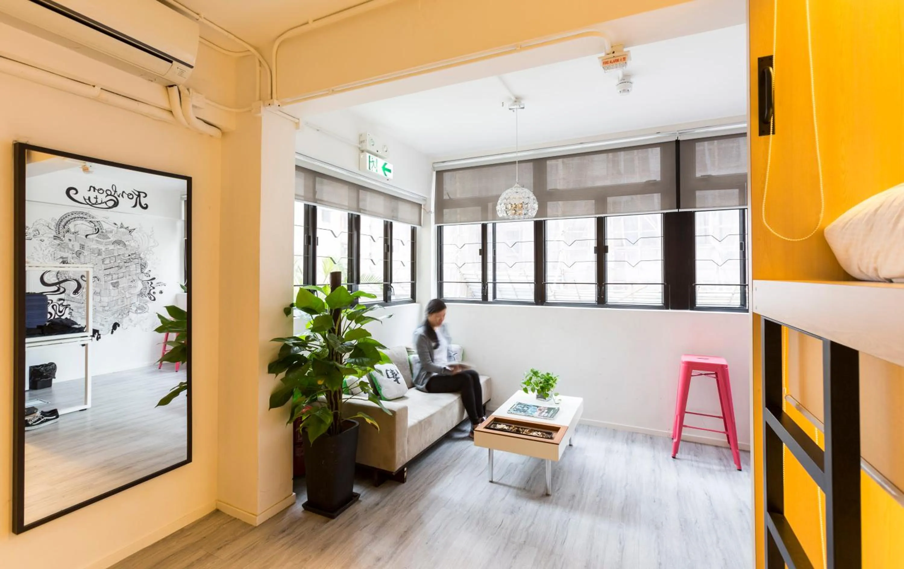 Living room in The Mahjong