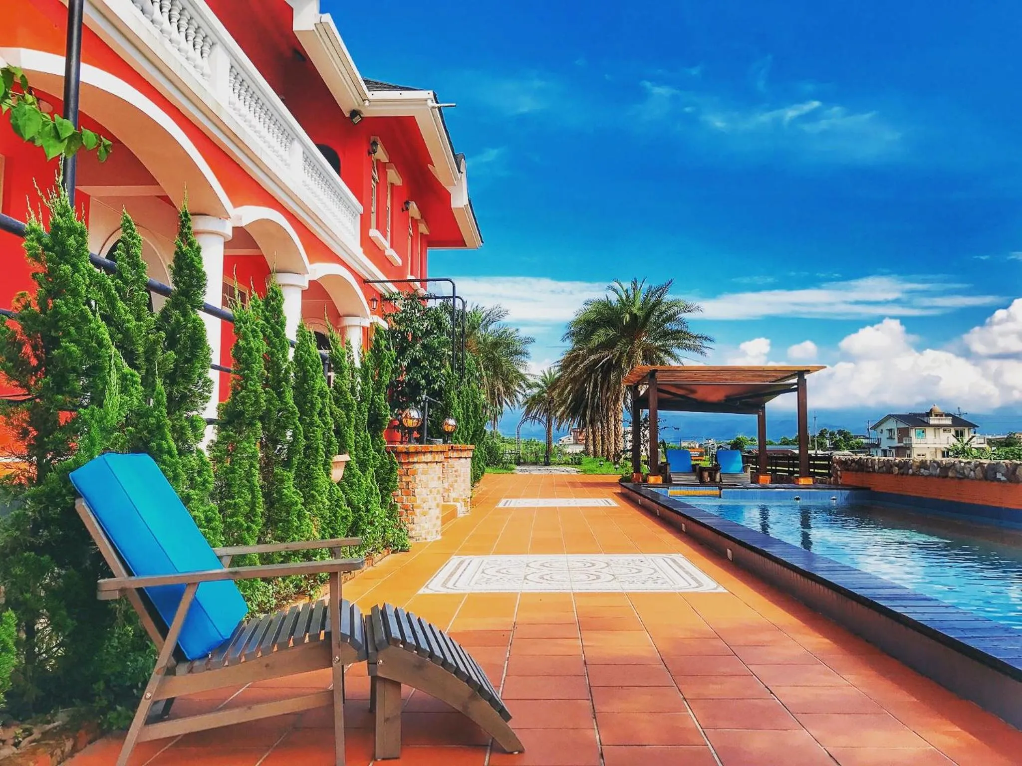 Garden in MiCarro B&B