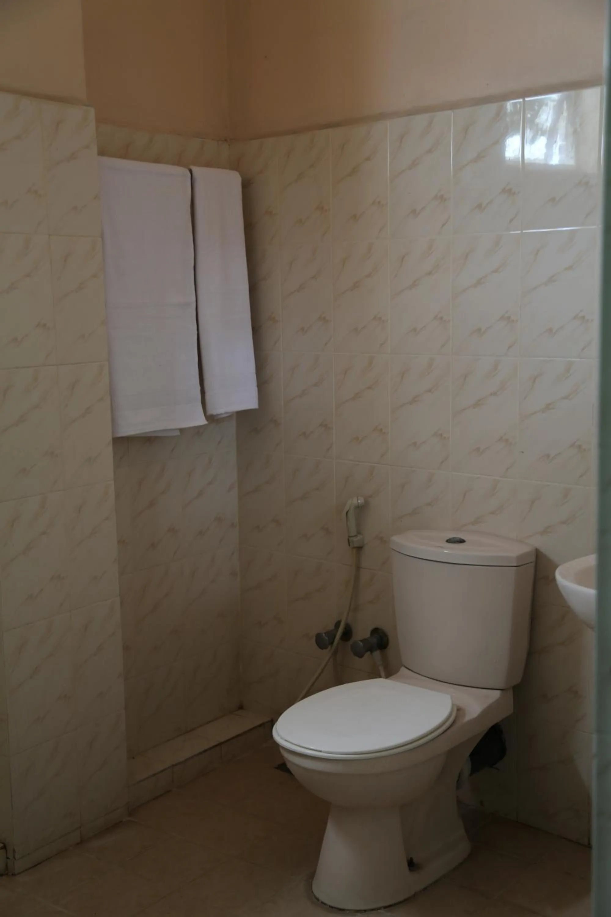 Toilet in Kings Hotel Restaurant and Bar