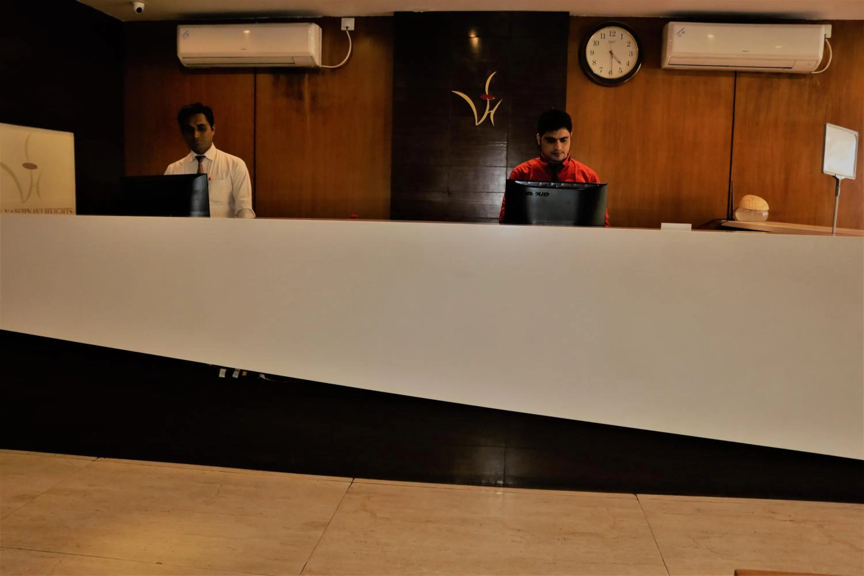 Lobby or reception in Hotel Vaishnavi Heights