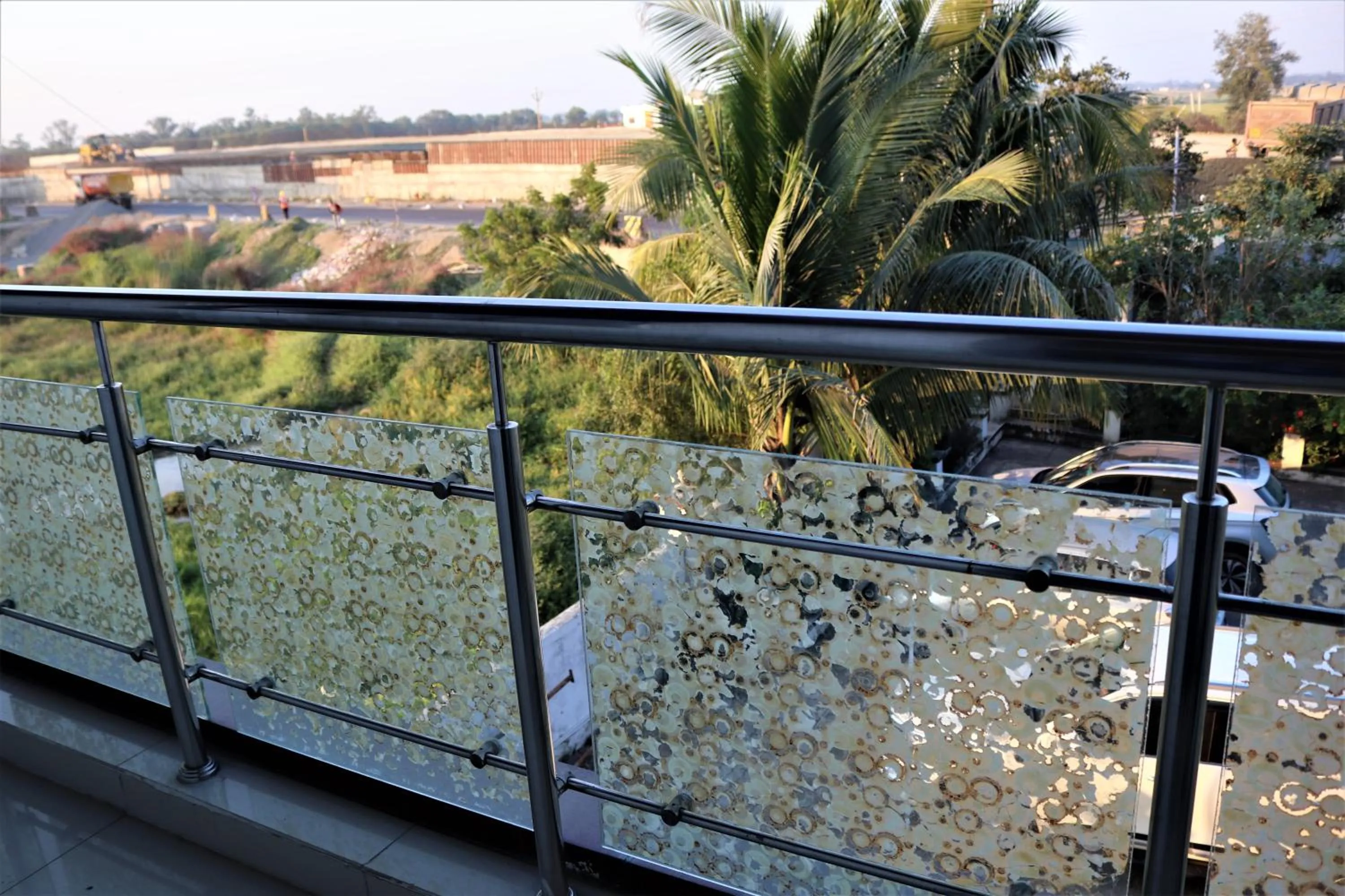 Balcony/Terrace in Hotel Vaishnavi Heights