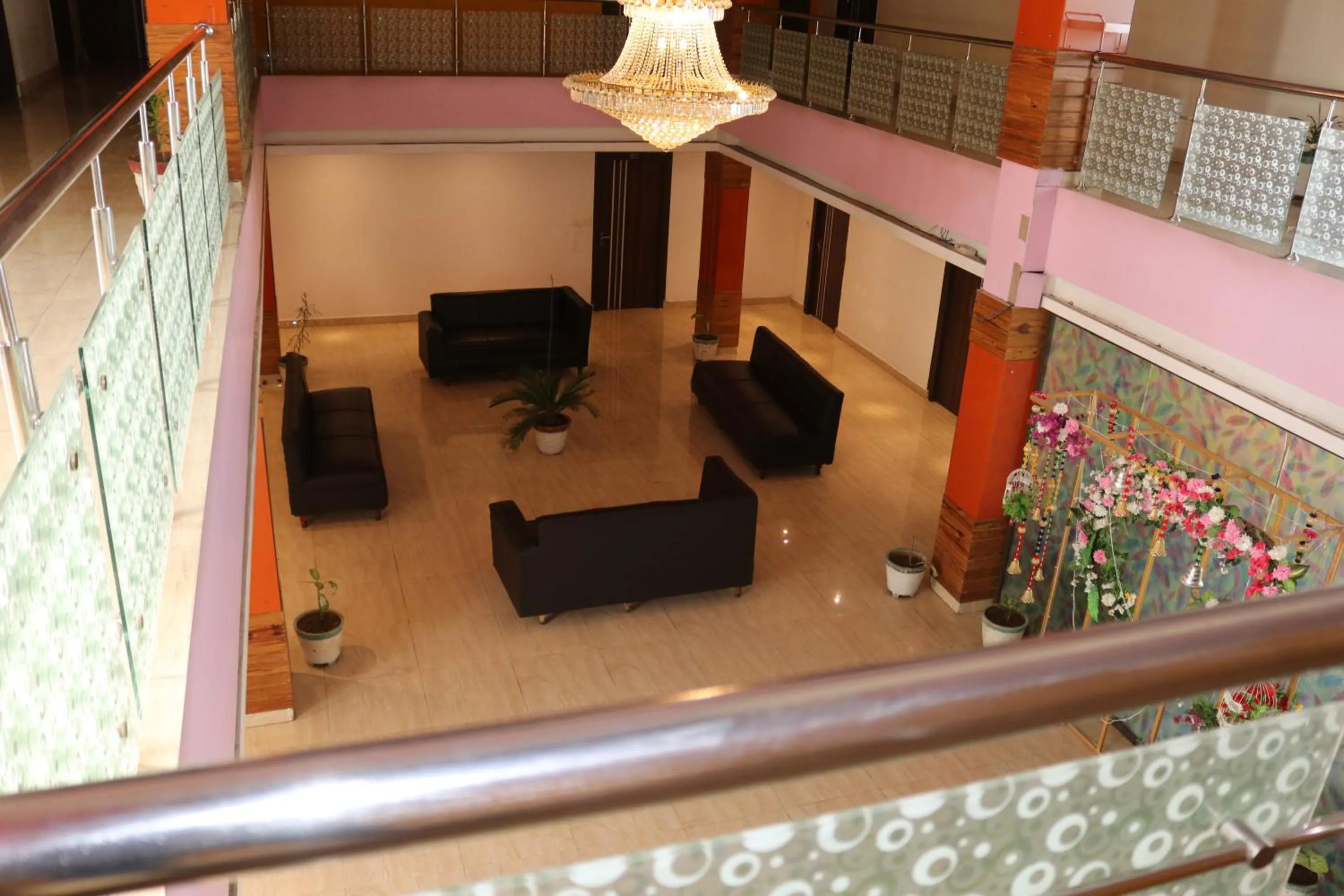 Lobby or reception in Hotel Vaishnavi Heights