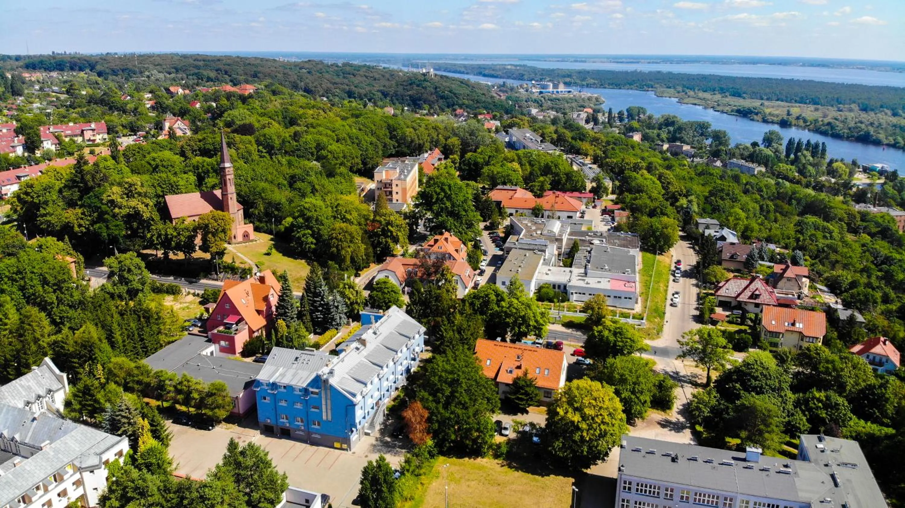 Bird's eye view in Dom św. Józefa
