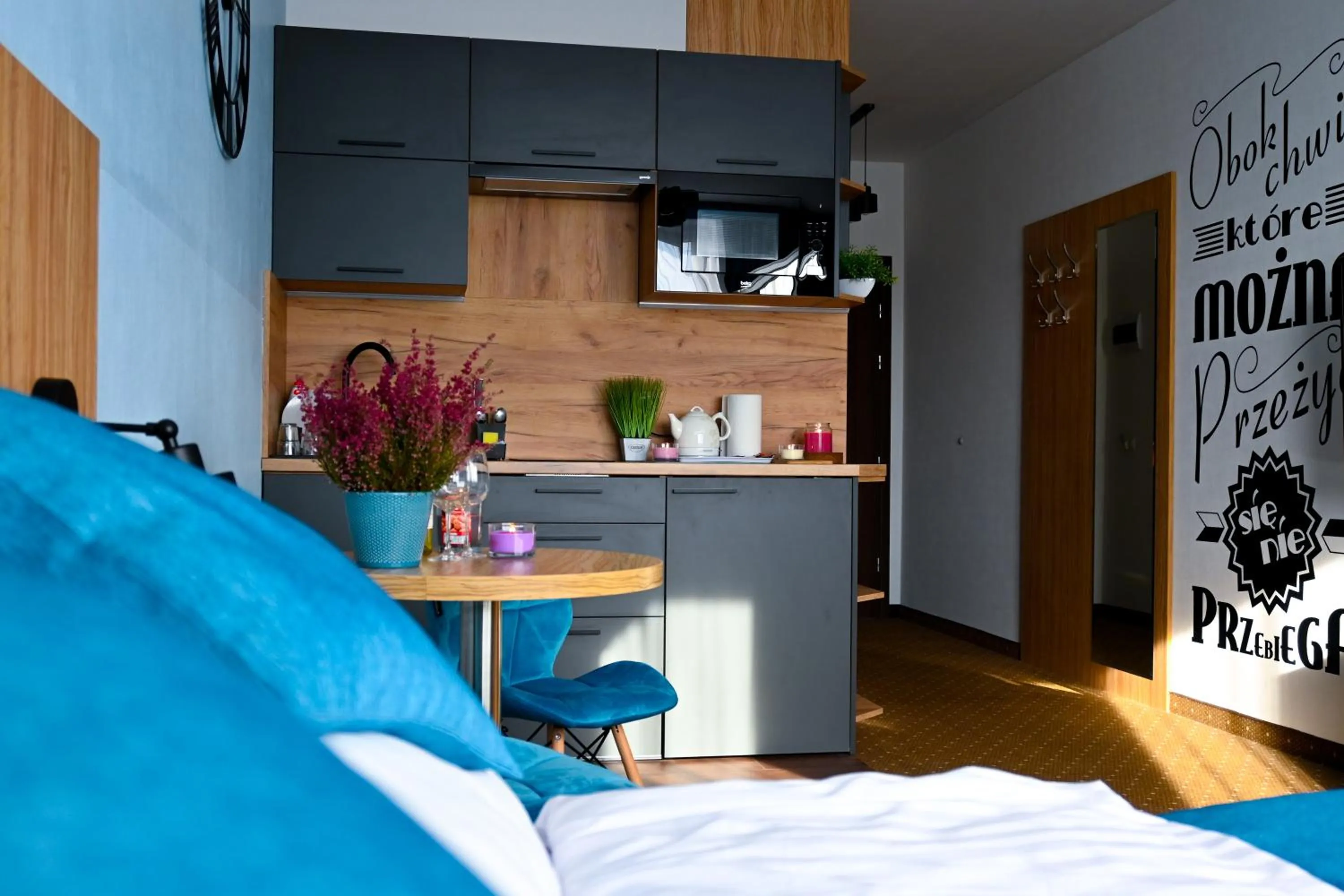 Bed in Hotel Milenium