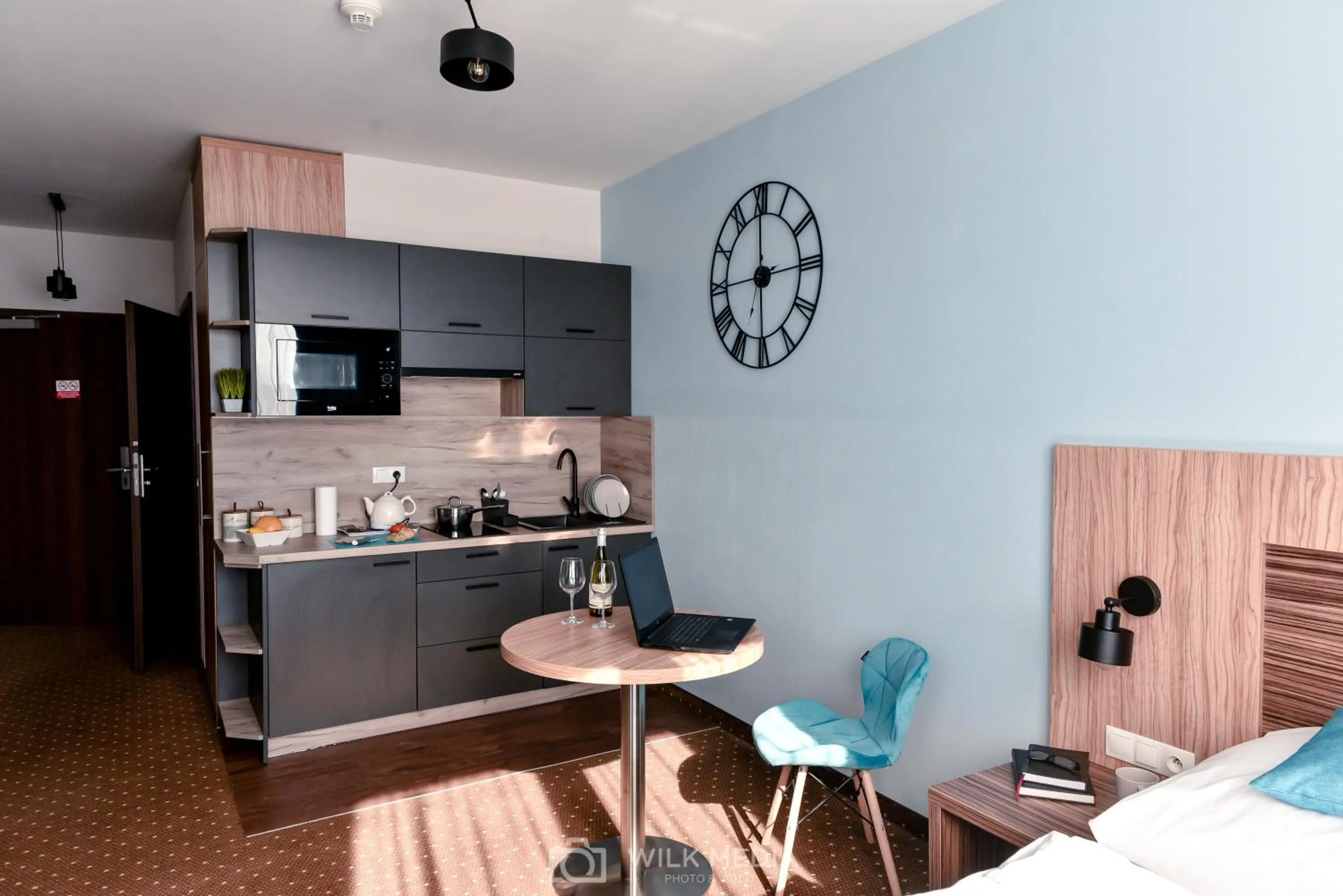 Bed in Hotel Milenium