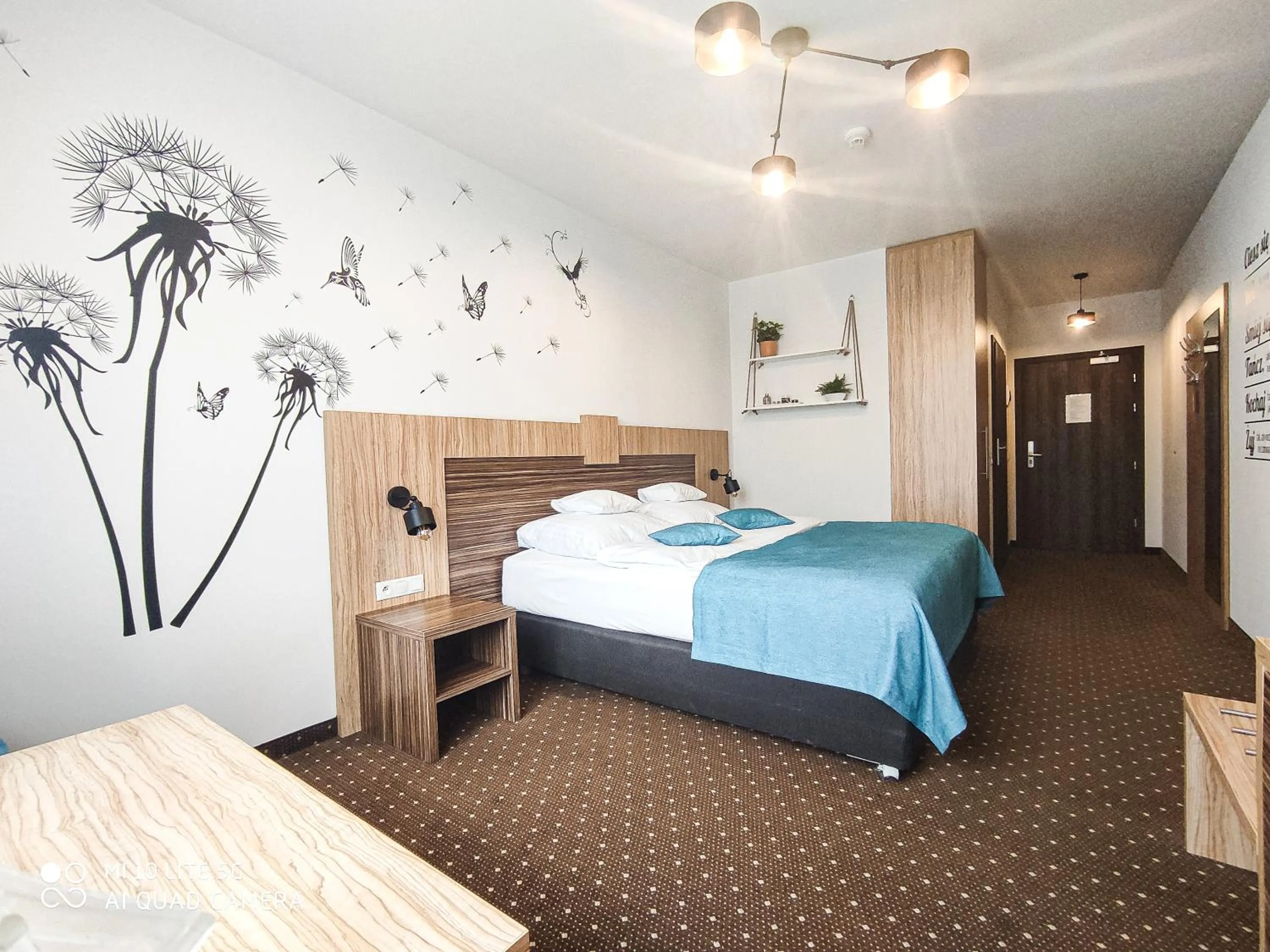 Bed in Hotel Milenium