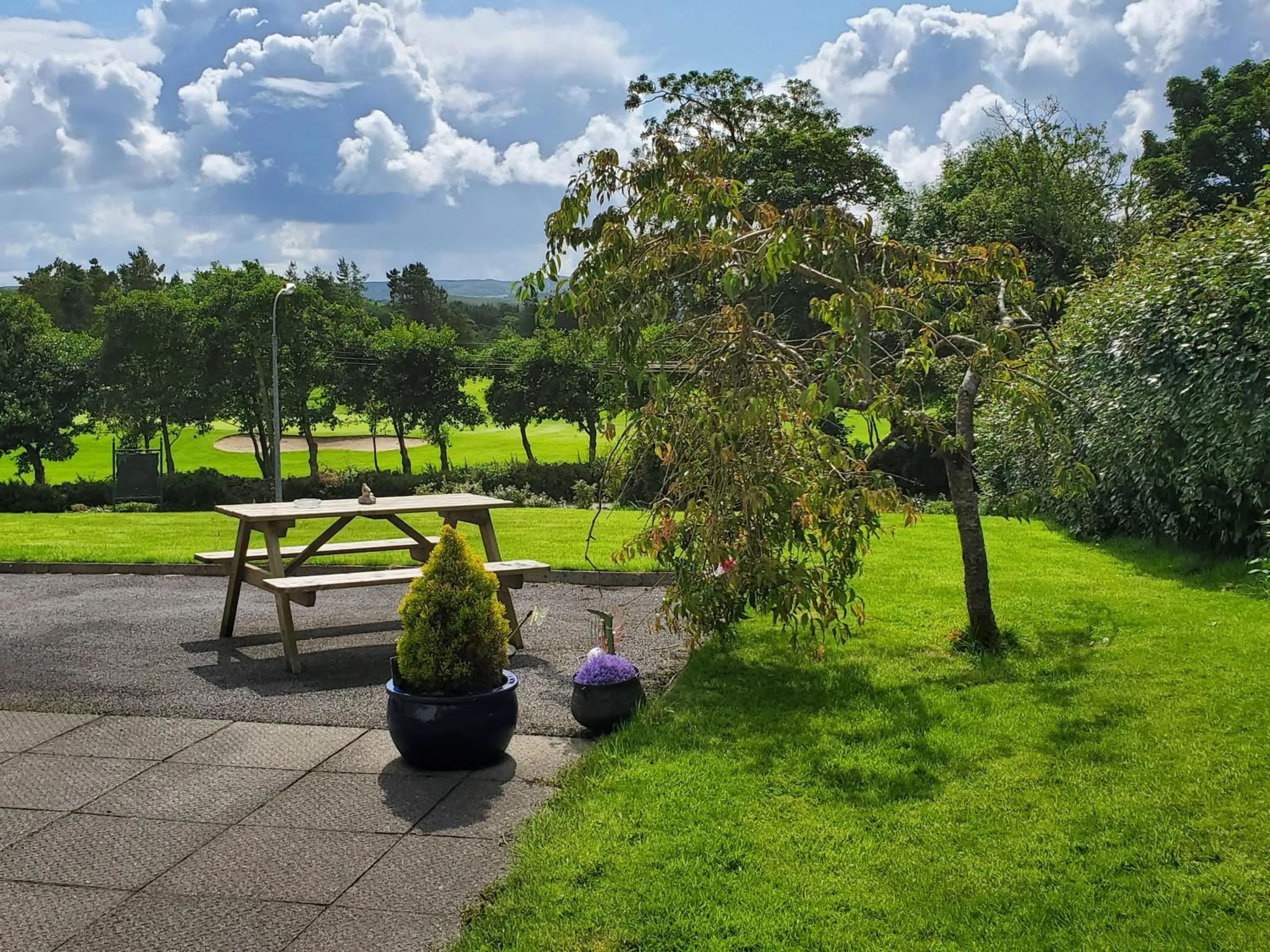 Patio in Greenside B&B