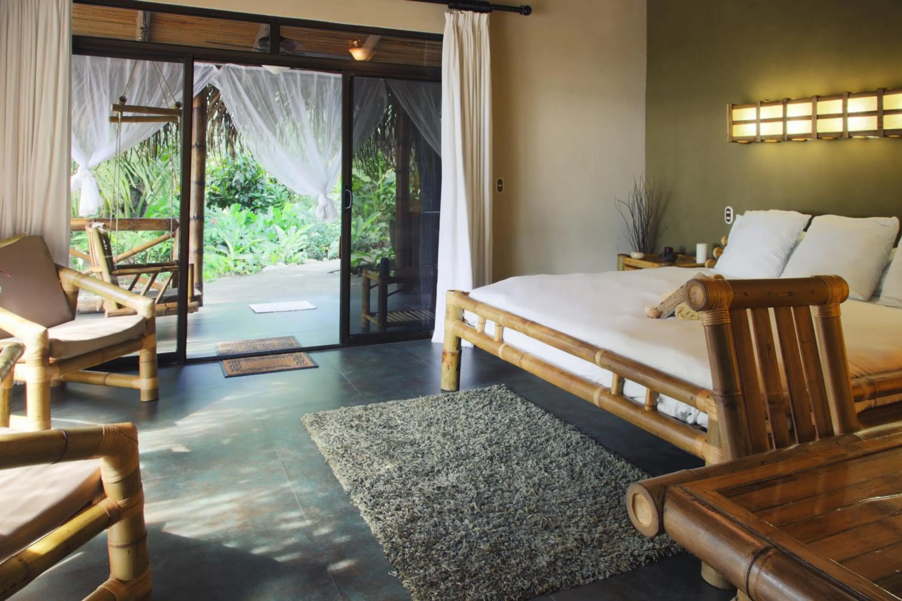 Bed in Hotel Clandestino beach resort