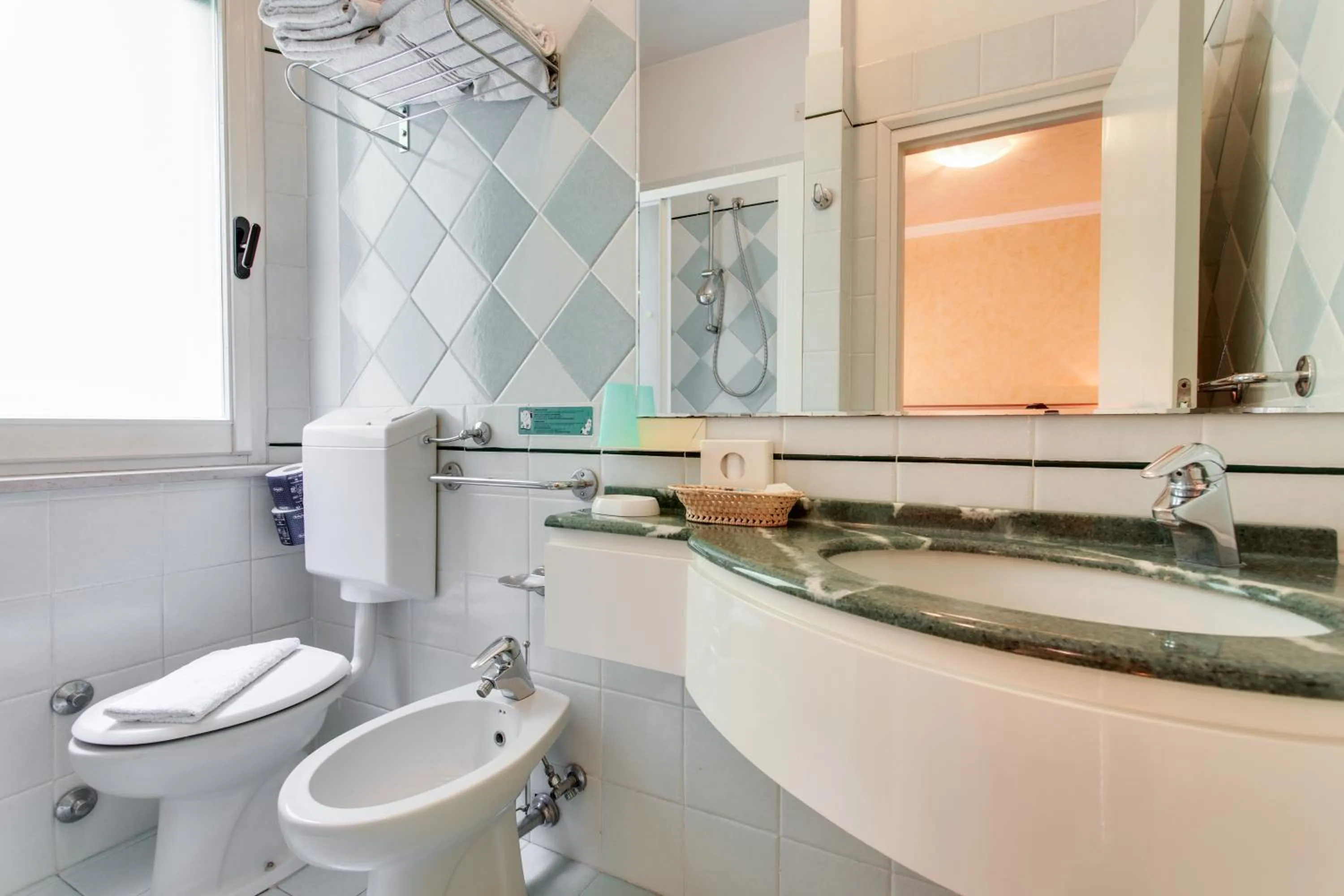 Bathroom in Hotel Dolcevita