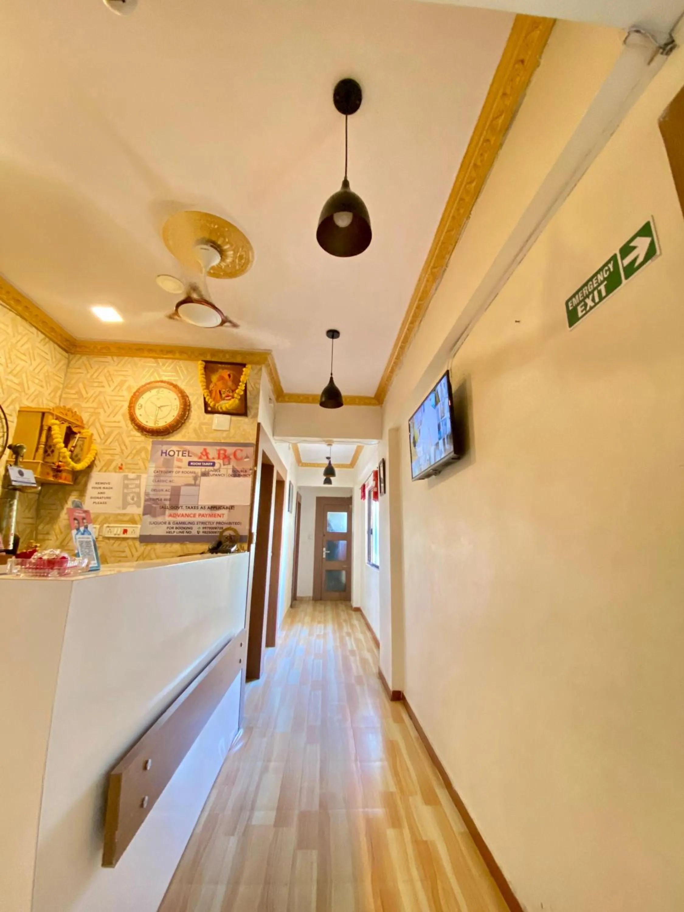 Lobby or reception in Hotel ABC Satellite Prahlad Nagar