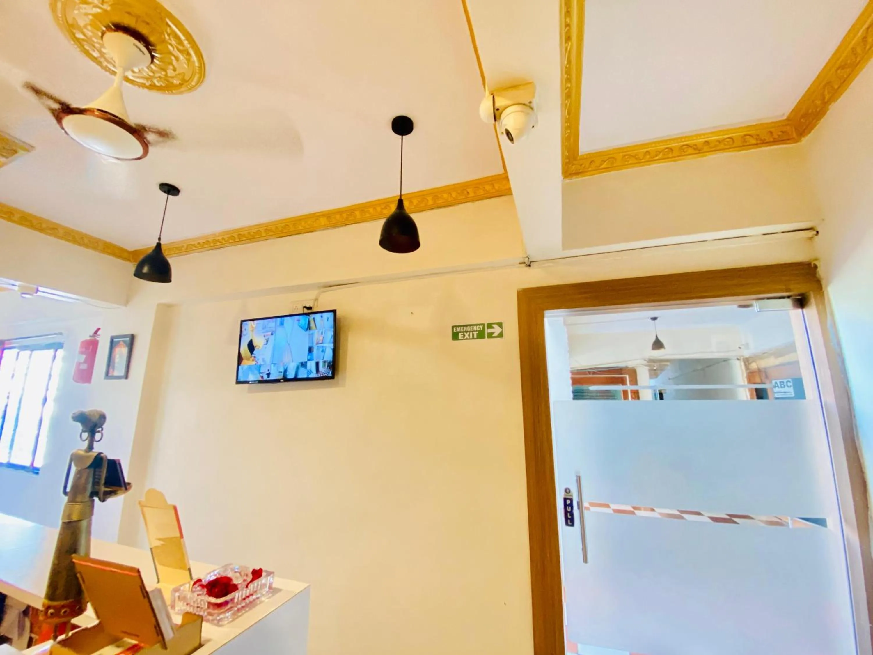 Lobby or reception in Hotel ABC Satellite Prahlad Nagar