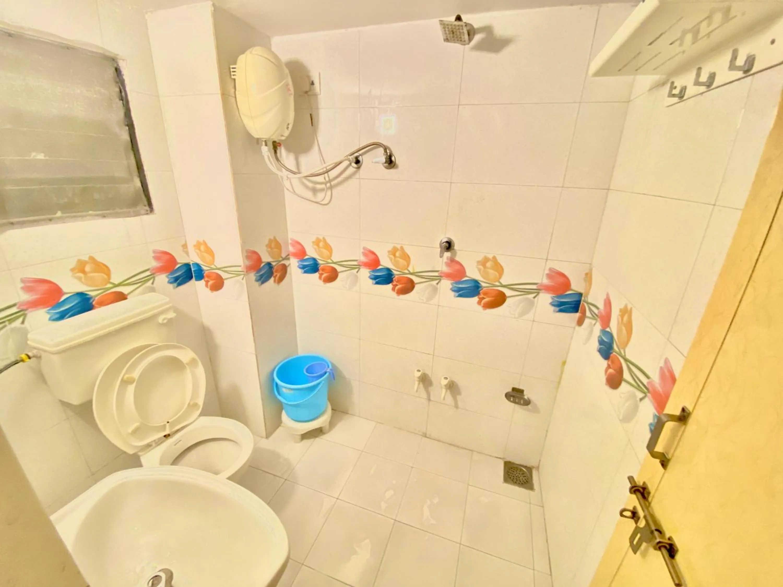 Toilet in Hotel ABC Satellite Prahlad Nagar