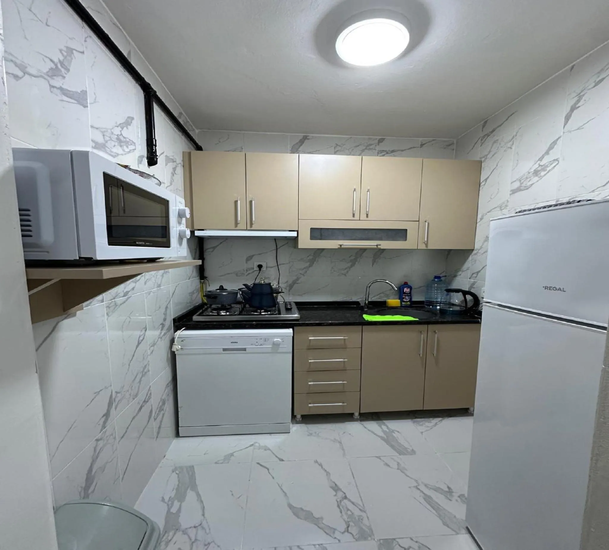 kitchen in Armagan Suite Taksim