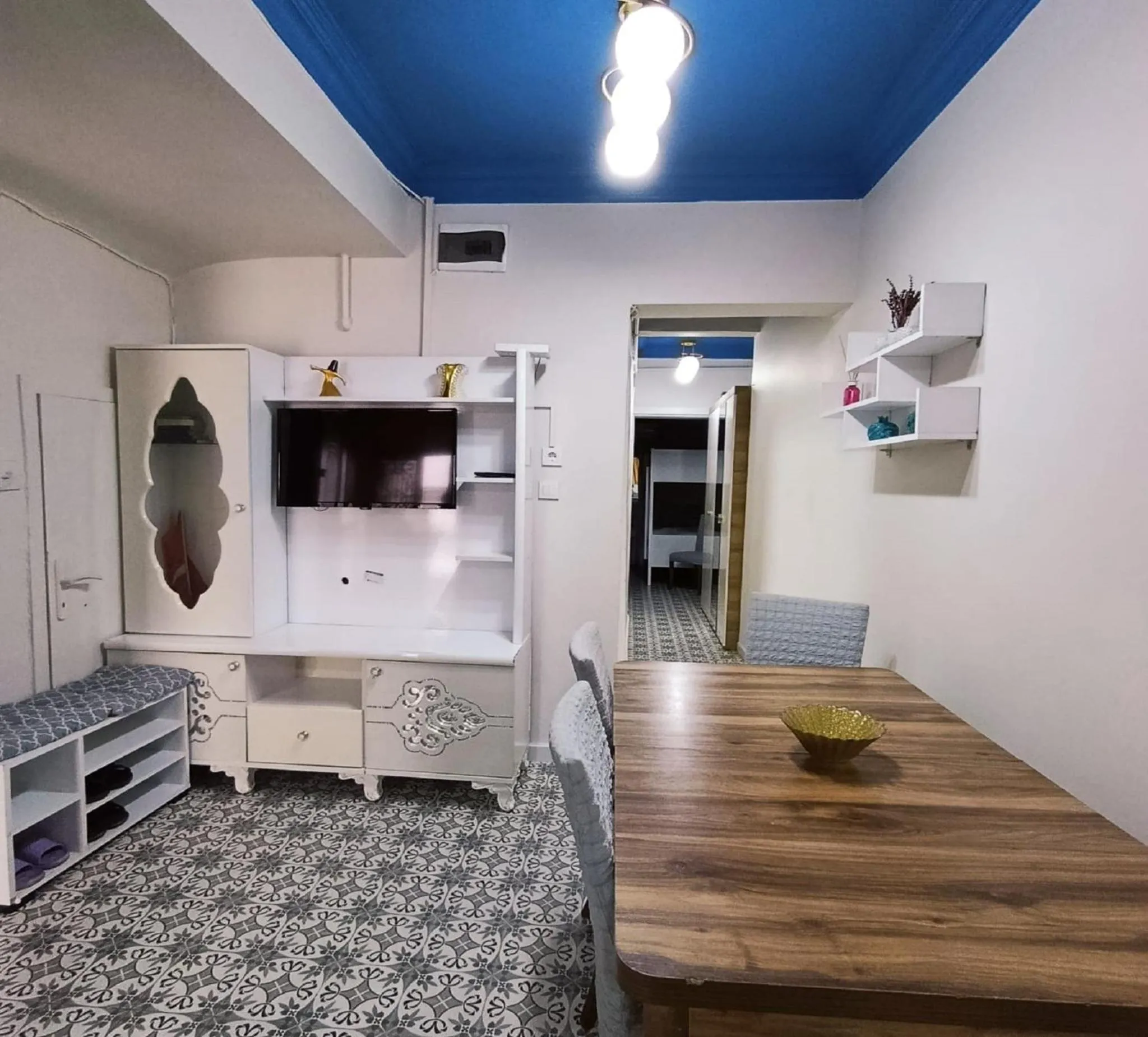 TV and multimedia, Bed in Armagan Suite Taksim