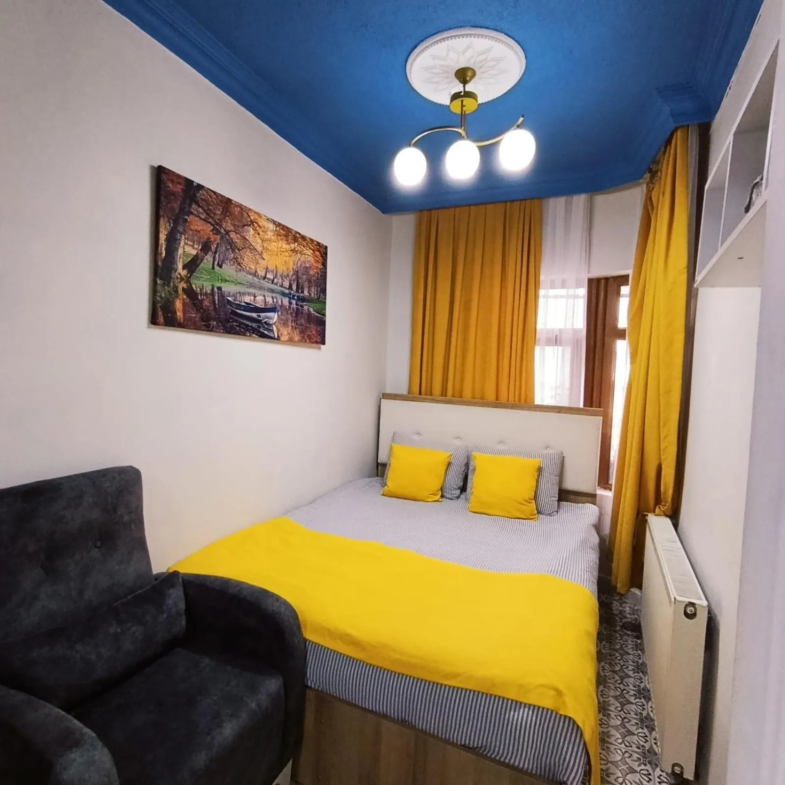 Bed in Armagan Suite Taksim