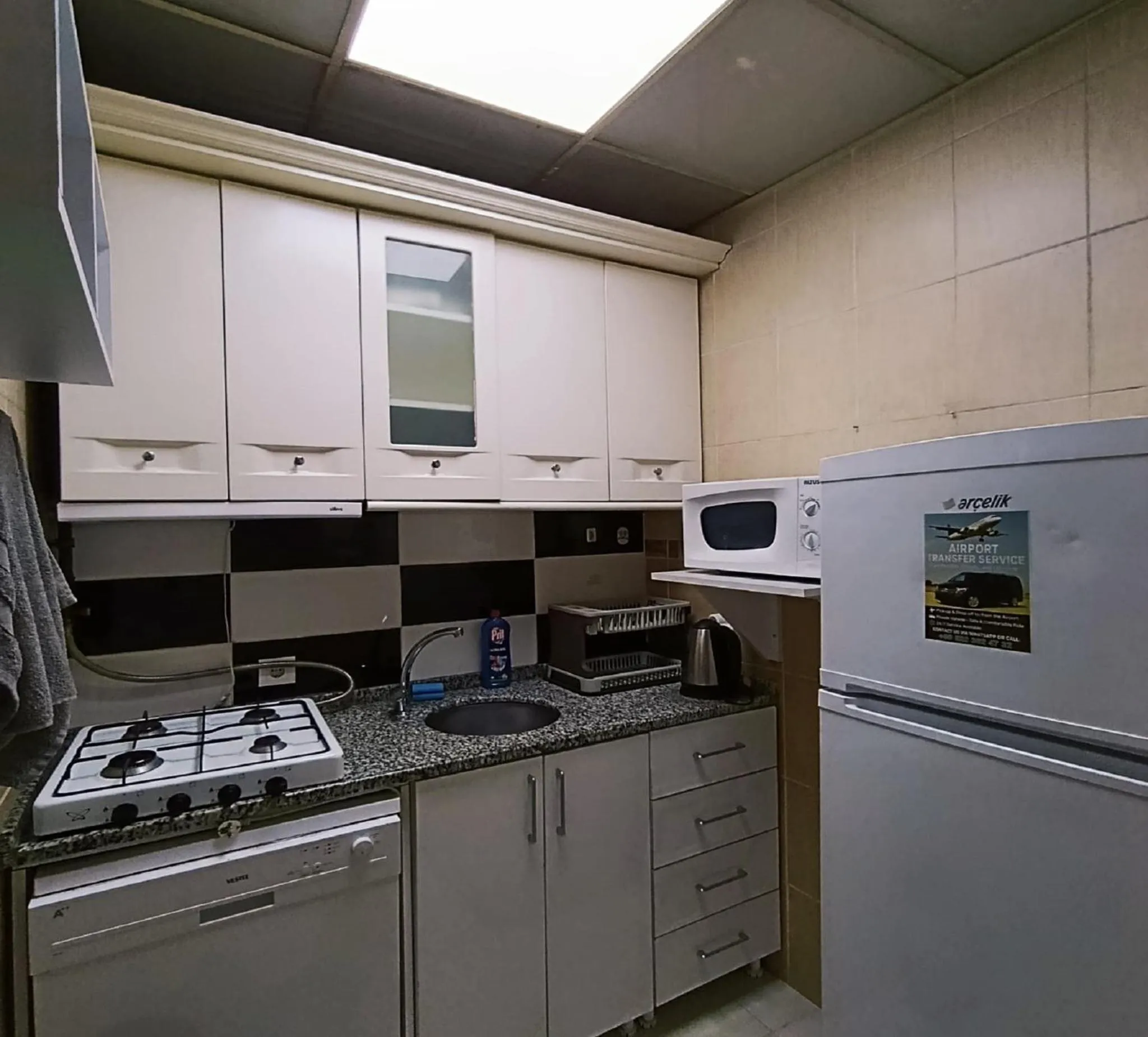 Kitchen or kitchenette in Armagan Suite Taksim