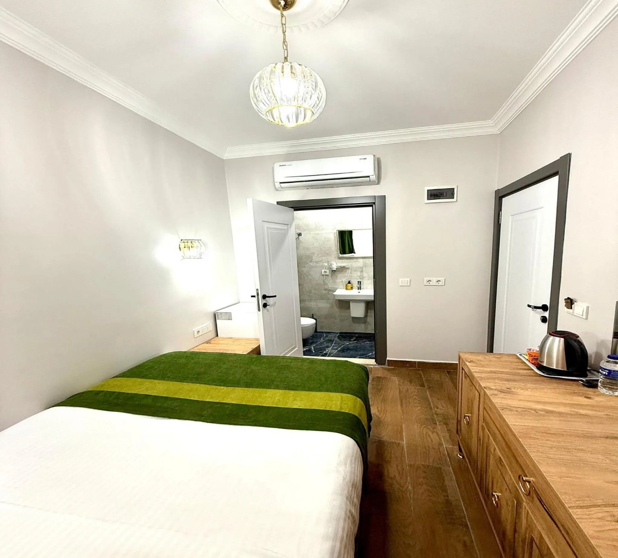 Bed in Armagan Suite Taksim
