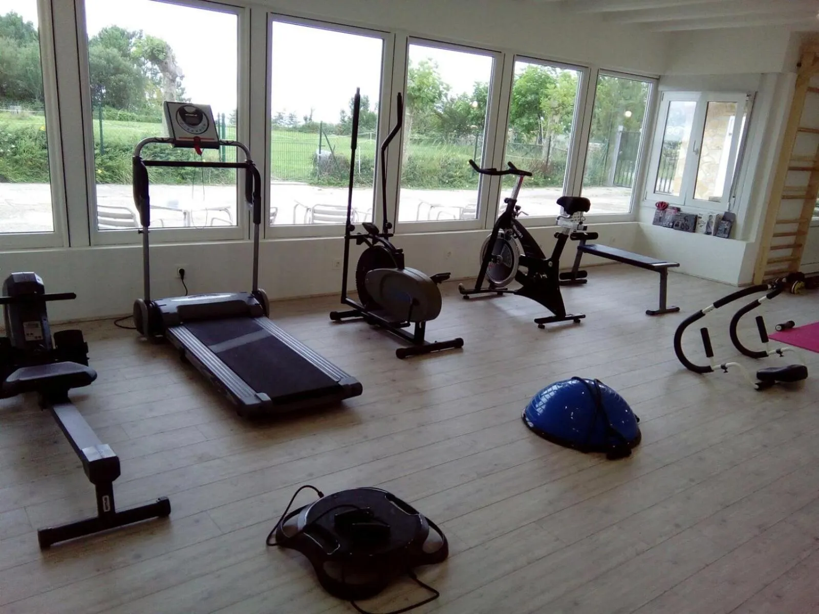 Fitness centre/facilities in Hotel Gudamendi
