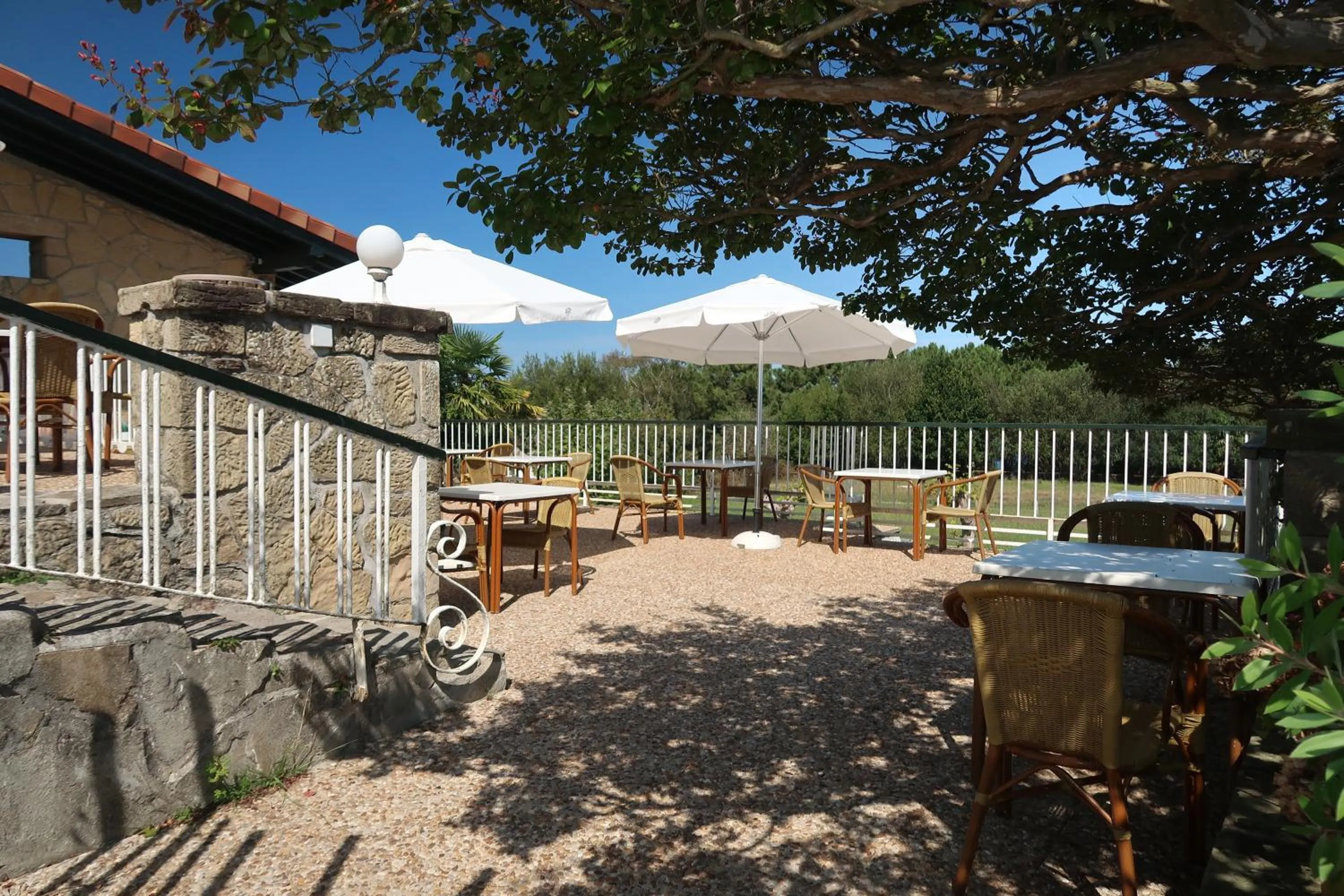 Garden in Hotel Gudamendi