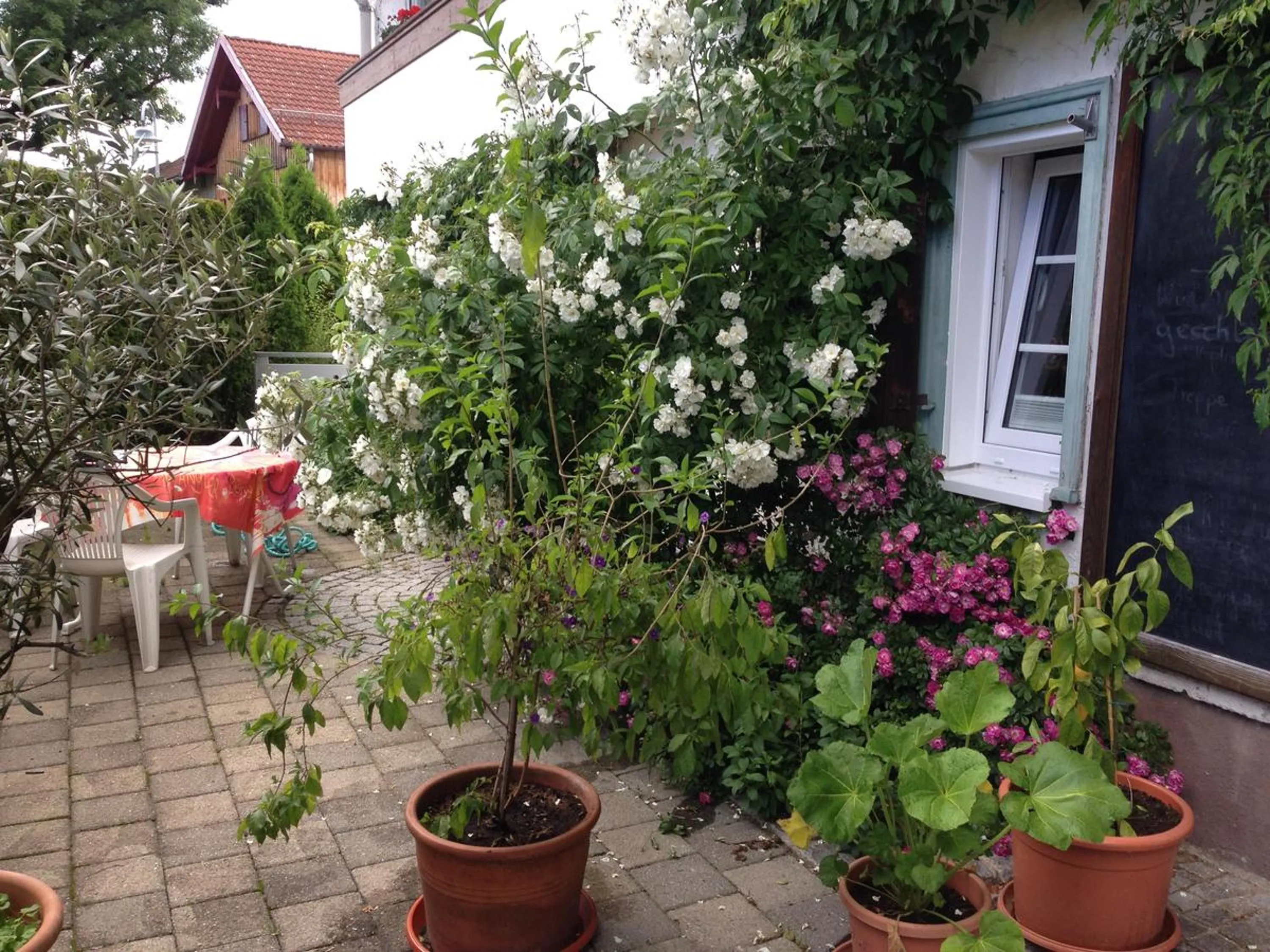 Balcony/Terrace in Landhaus Goldenes Kreuz