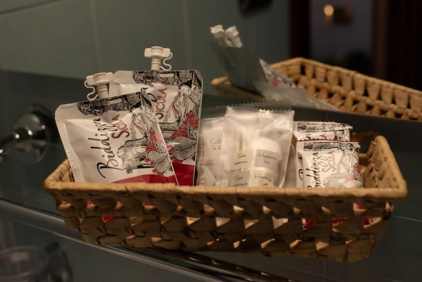 Bathroom in Hotel Teocrito