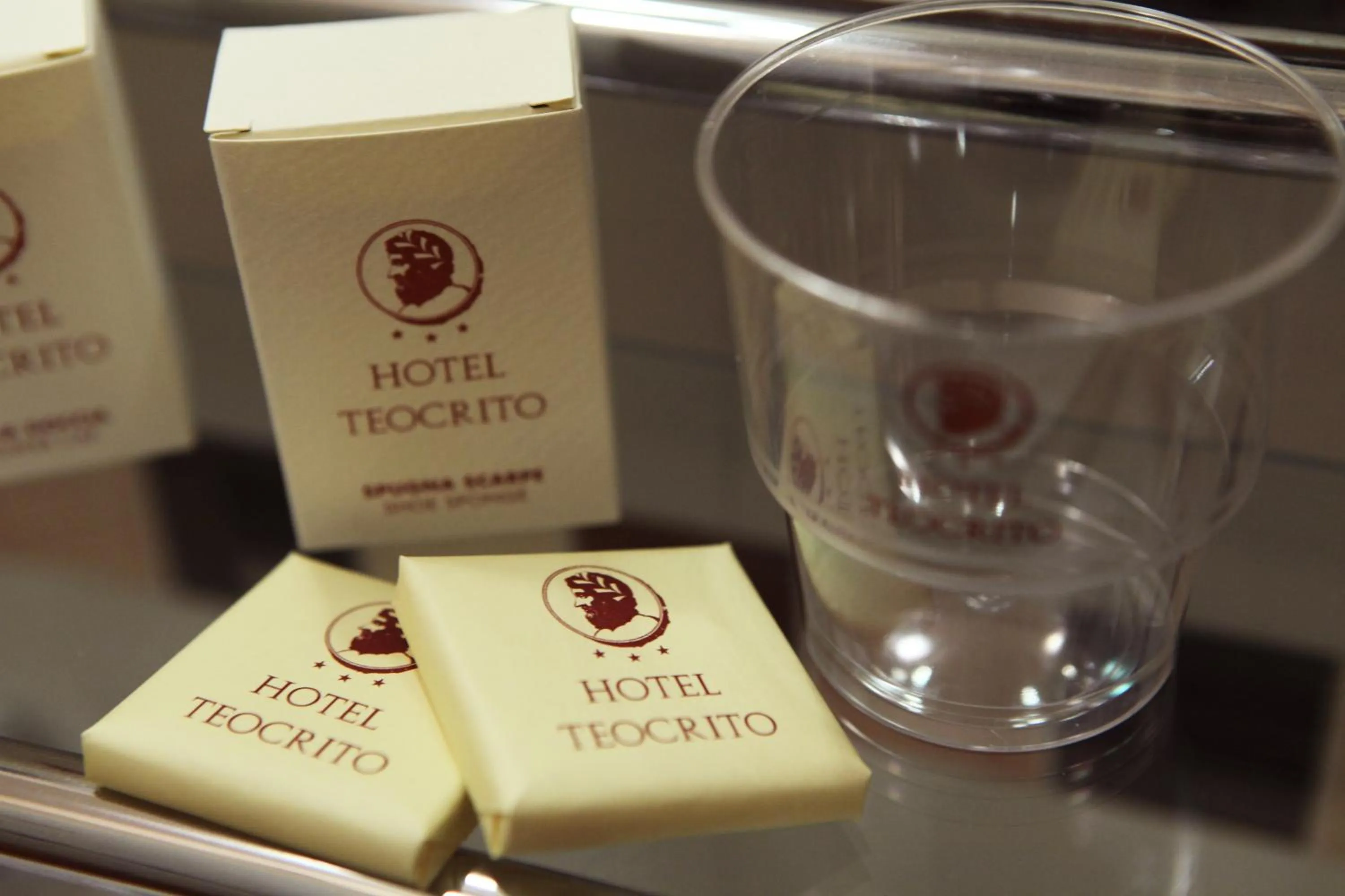 Decorative detail in Hotel Teocrito