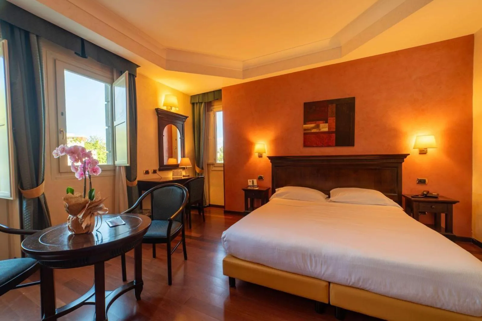 Bedroom, Bed in Hotel Teocrito