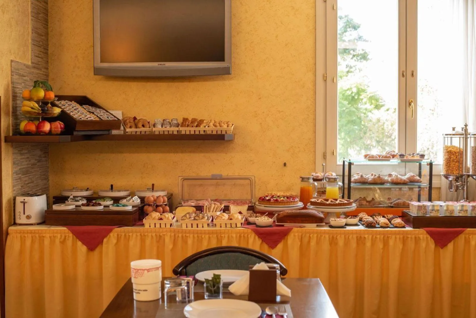 Food and drinks in Hotel Teocrito