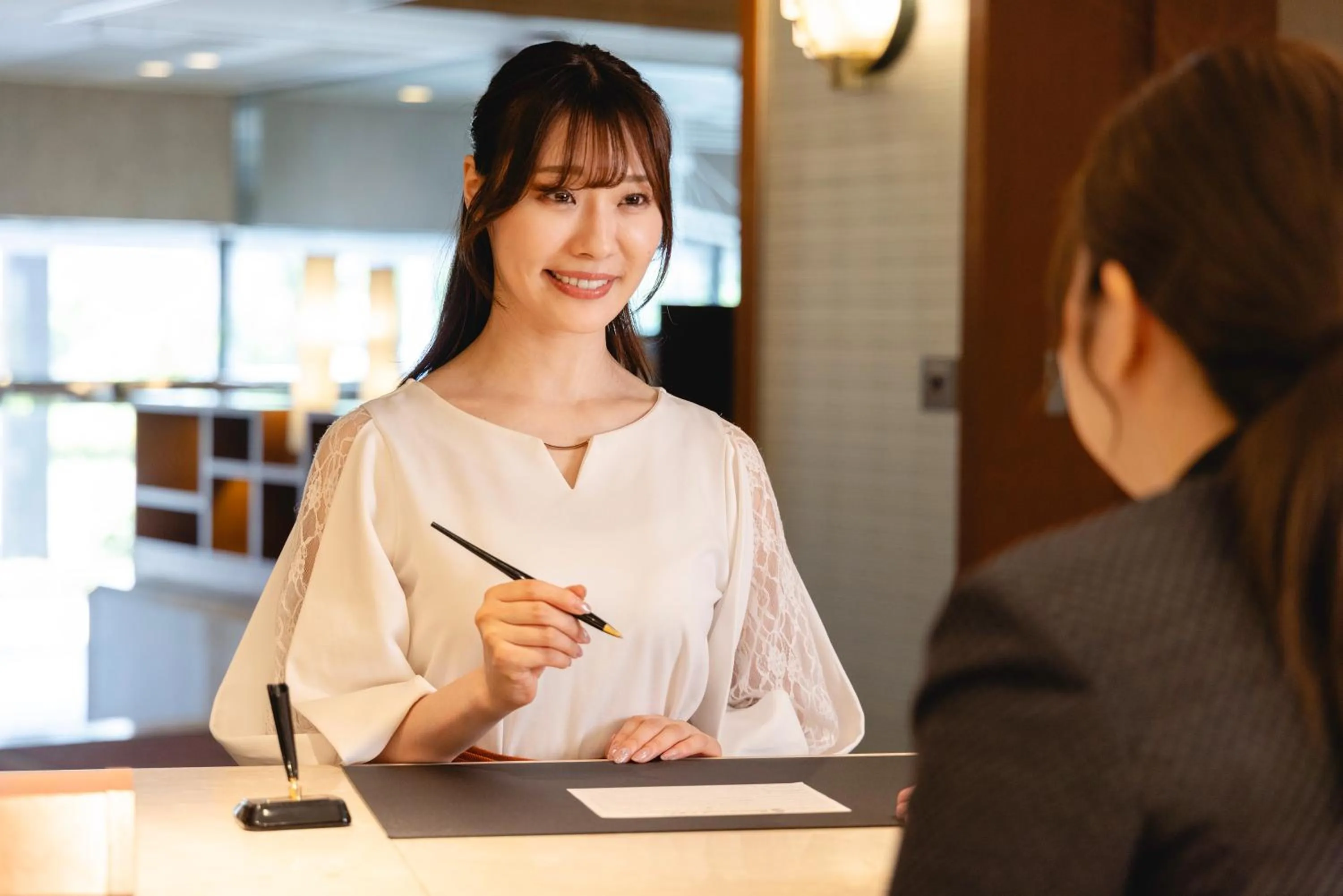 Lobby or reception in Hotel Mariners Court Tokyo