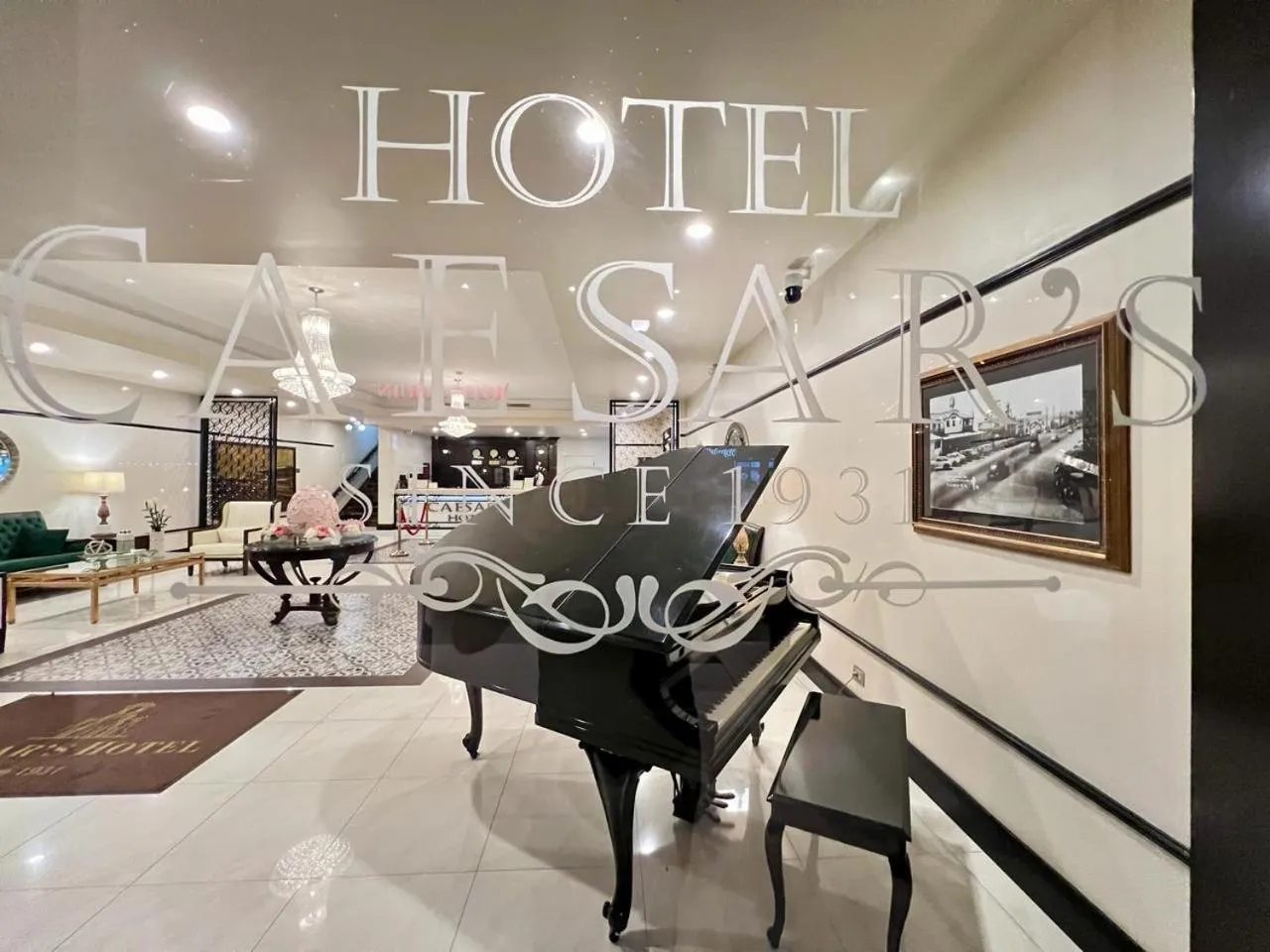 Living room in Hotel Caesars