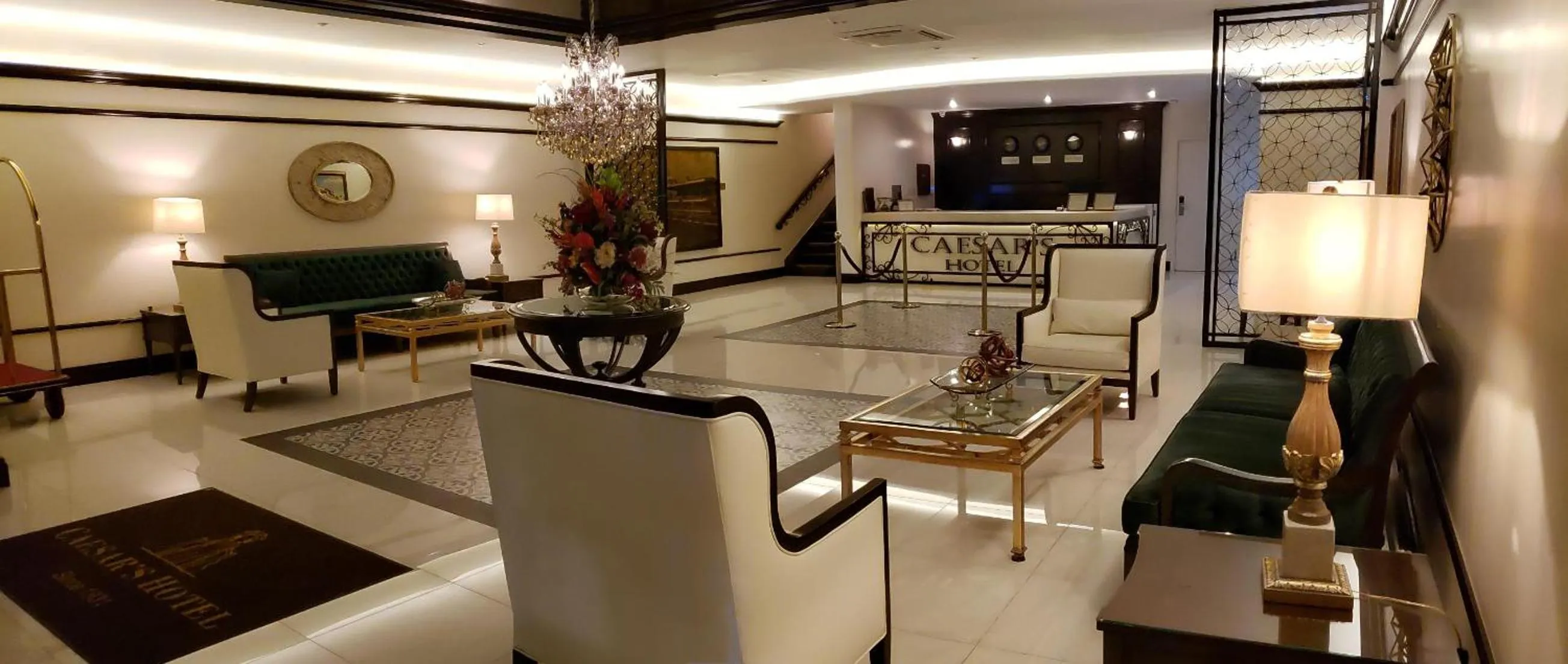 Living room in Hotel Caesars