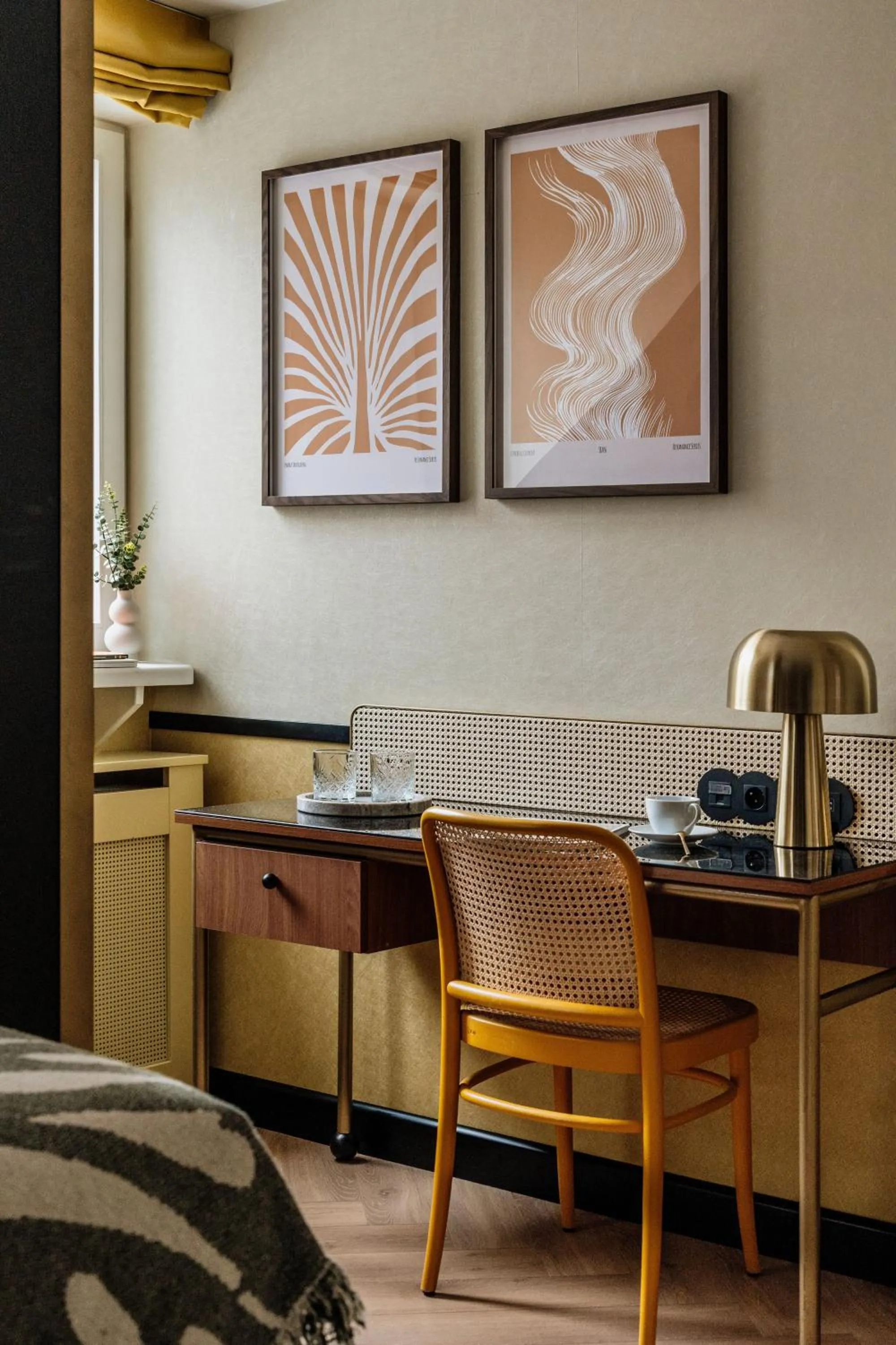 Seating area in Colette - LoftAffair Collection