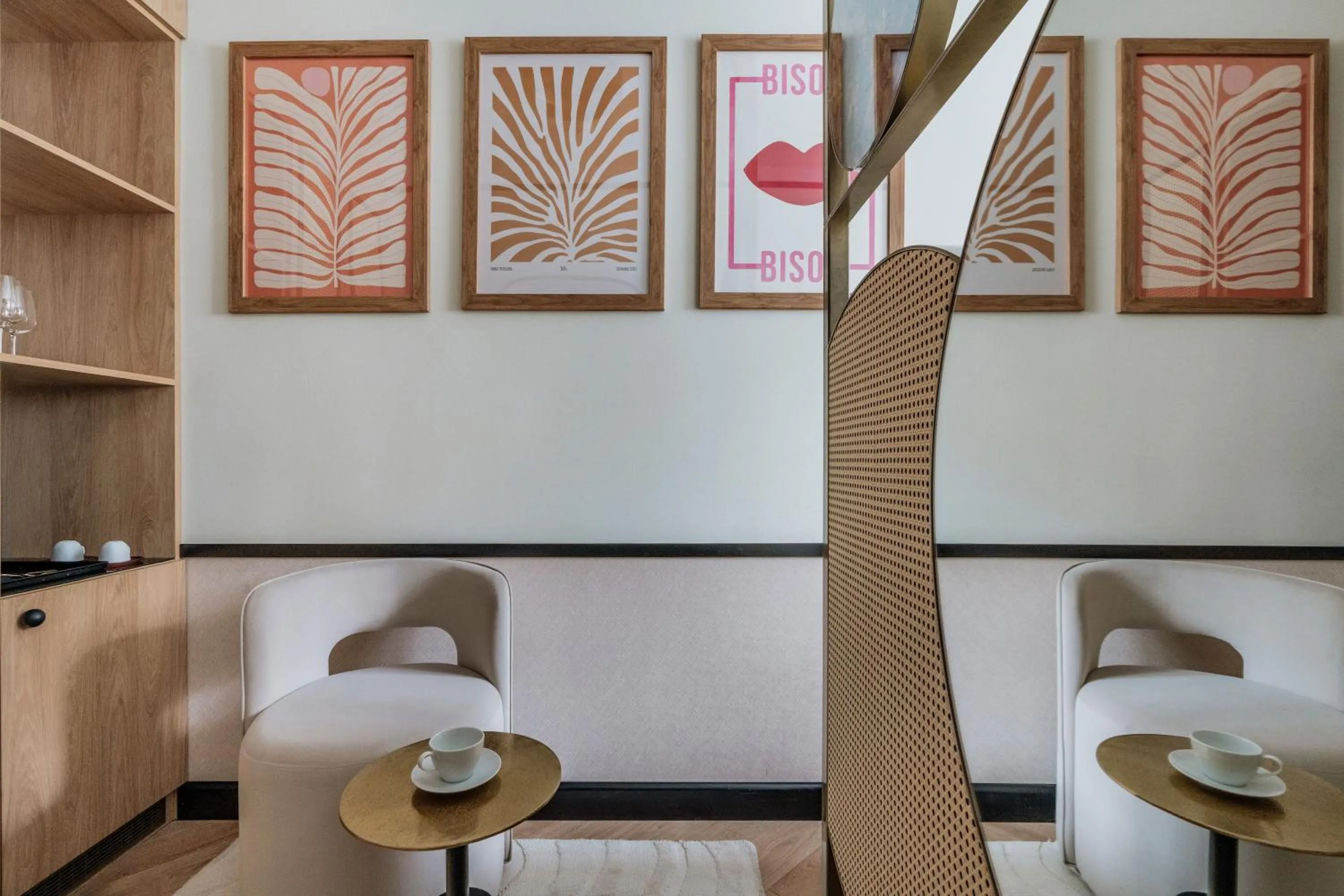 Seating area in Colette - LoftAffair Collection