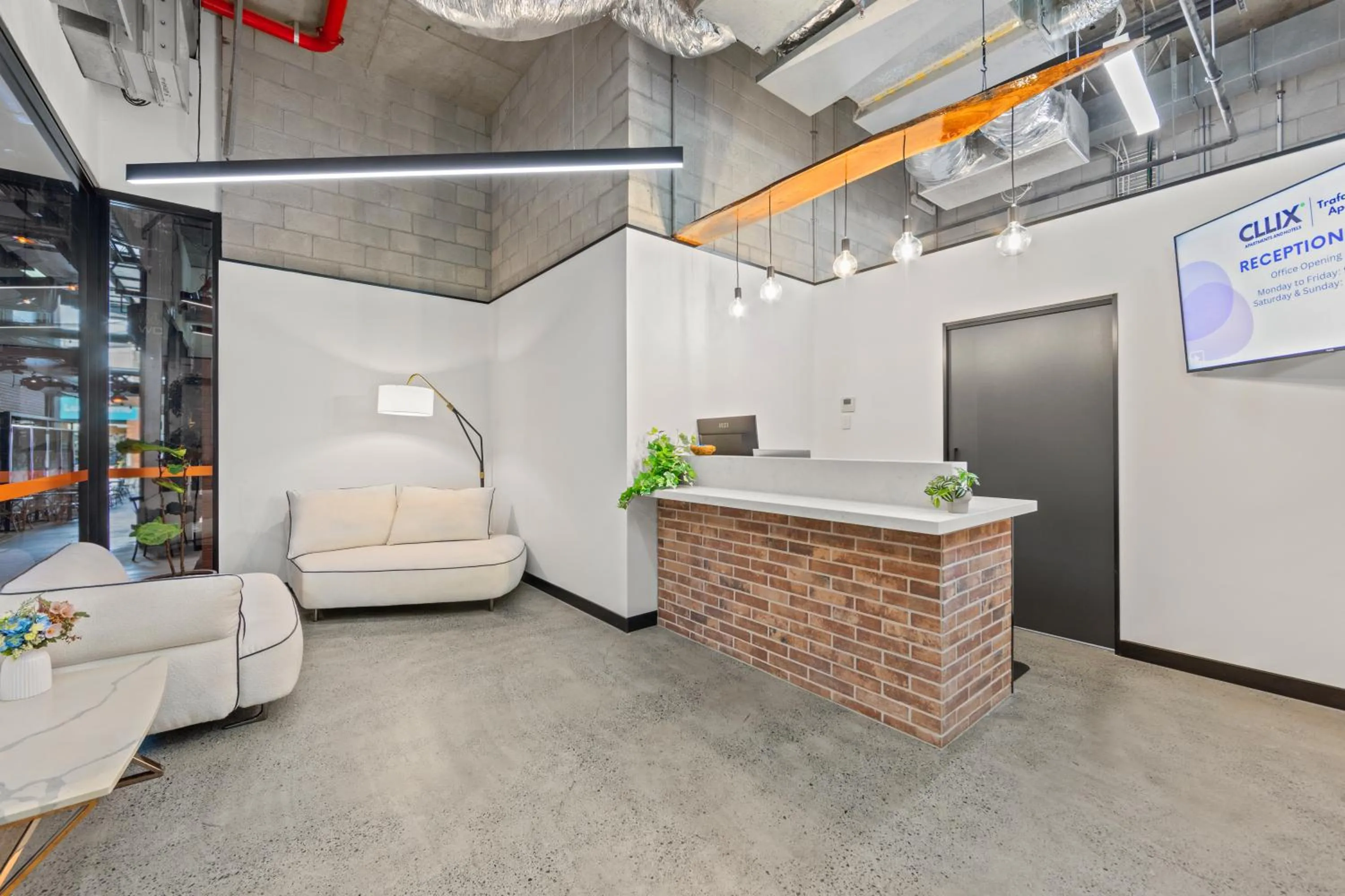 Lobby or reception in Trafalgar Lane Apartments by CLLIX