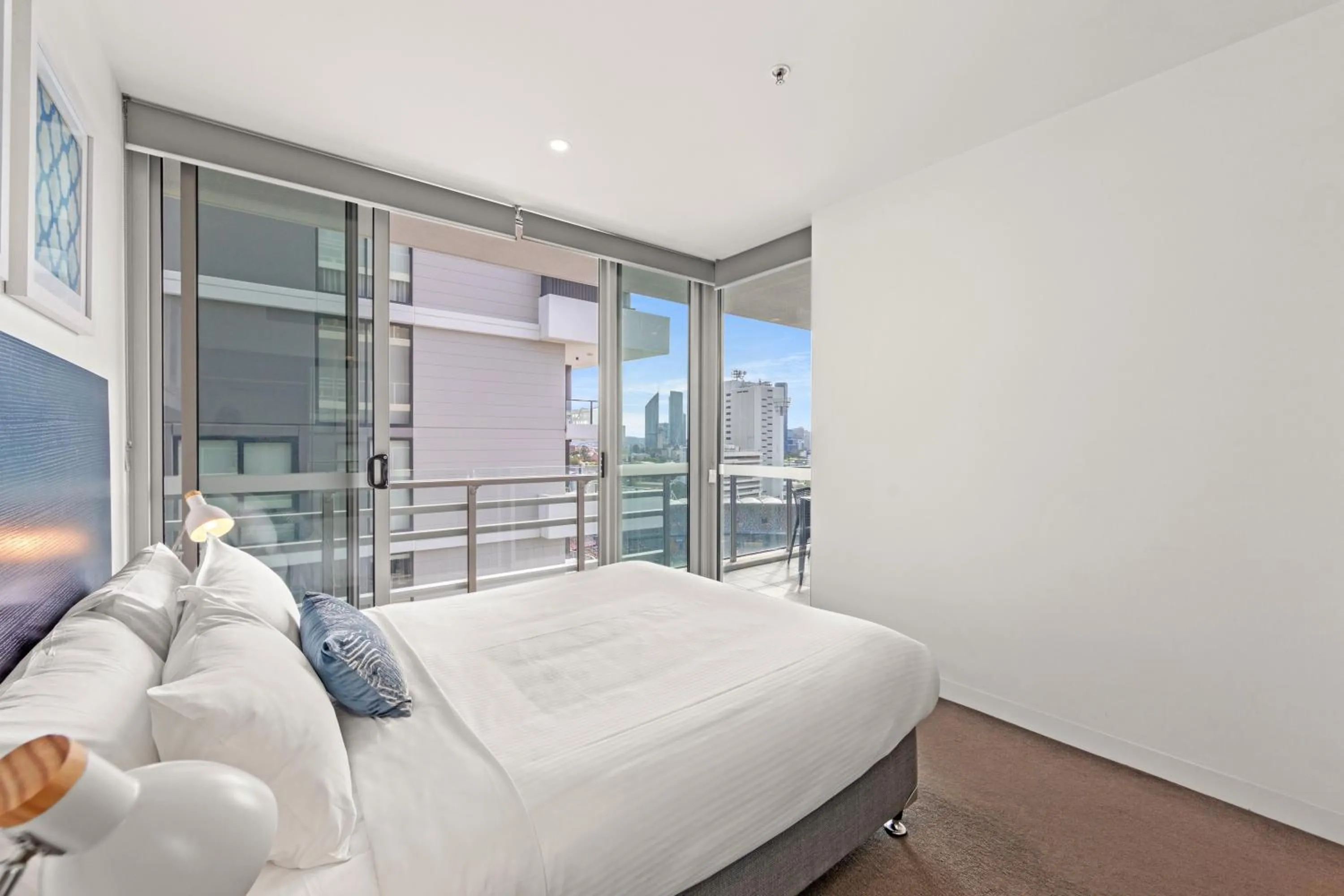 Bed in Trafalgar Lane Apartments by CLLIX