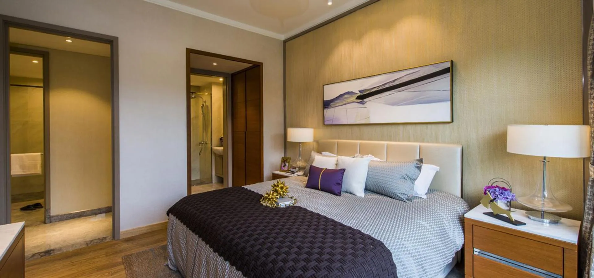 Bed in Agile Suites Kuala Lumpur TRX