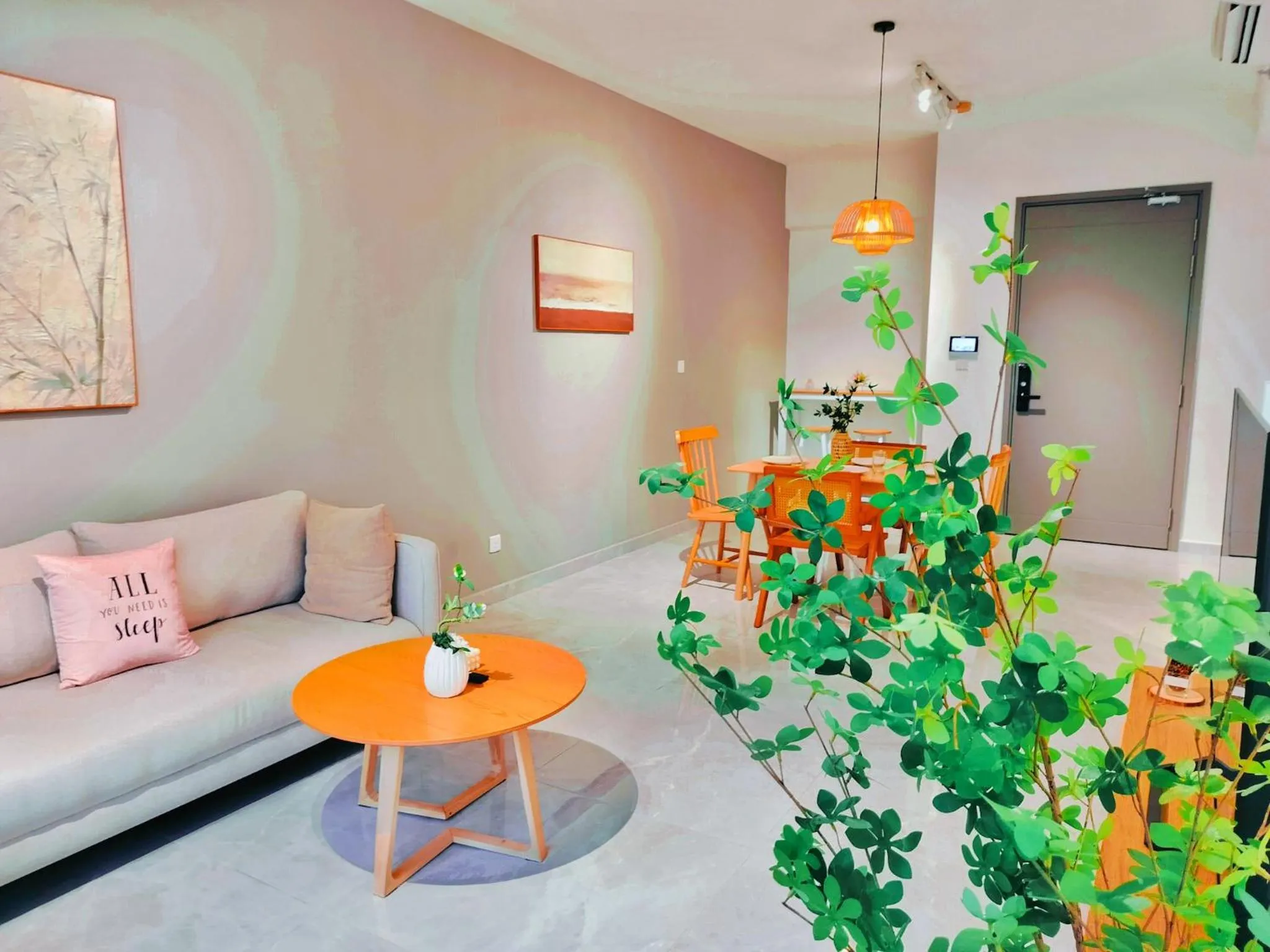 Living room in Agile Suites Kuala Lumpur TRX