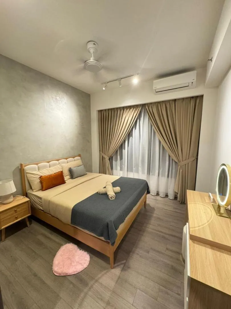 Bed in Agile Suites Kuala Lumpur TRX