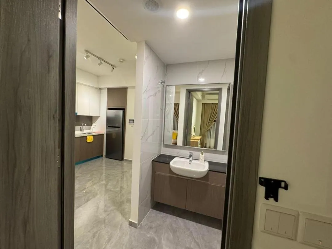 Kitchen or kitchenette in Agile Suites Kuala Lumpur TRX