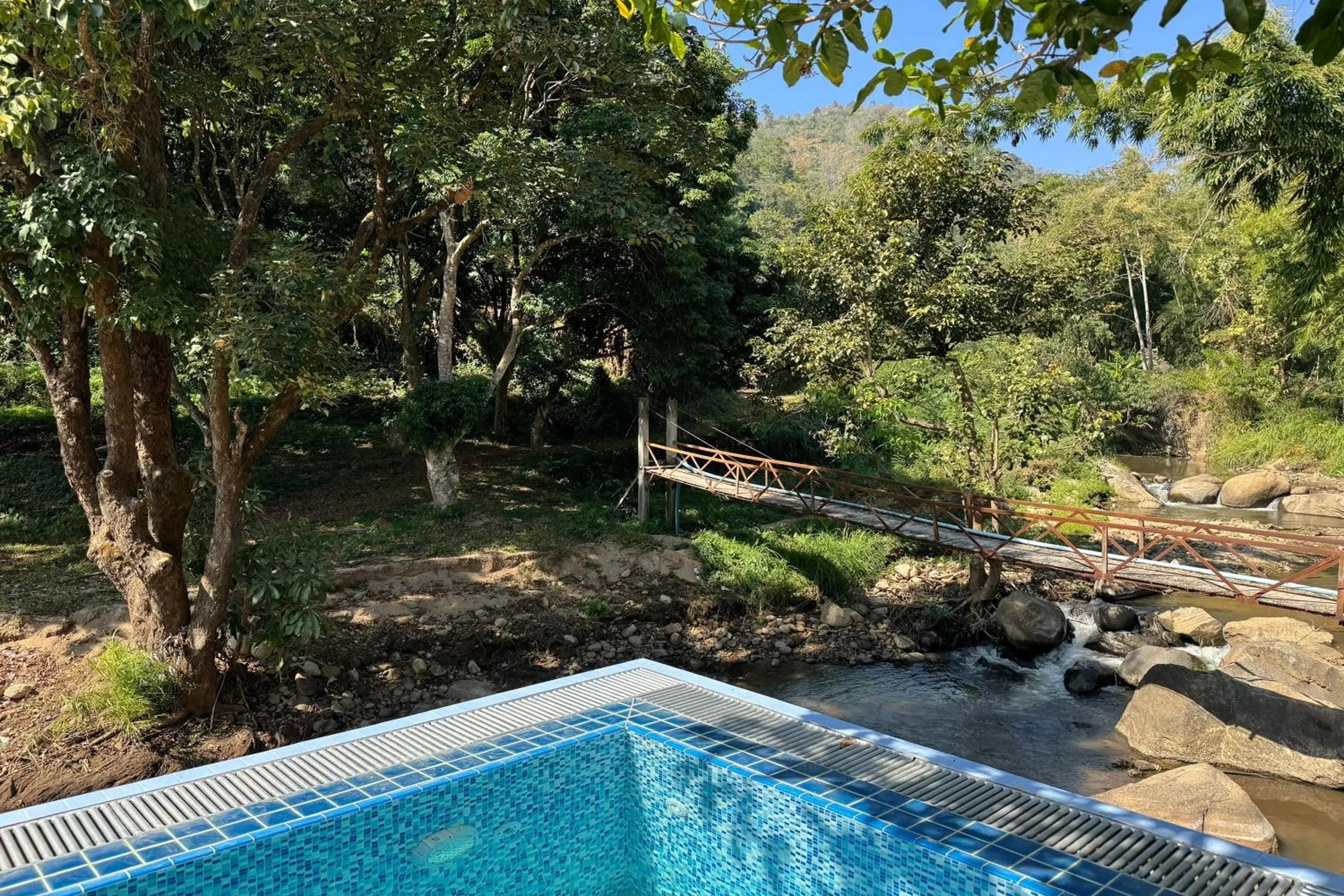 Swimming pool in Tung Lakorn Farm