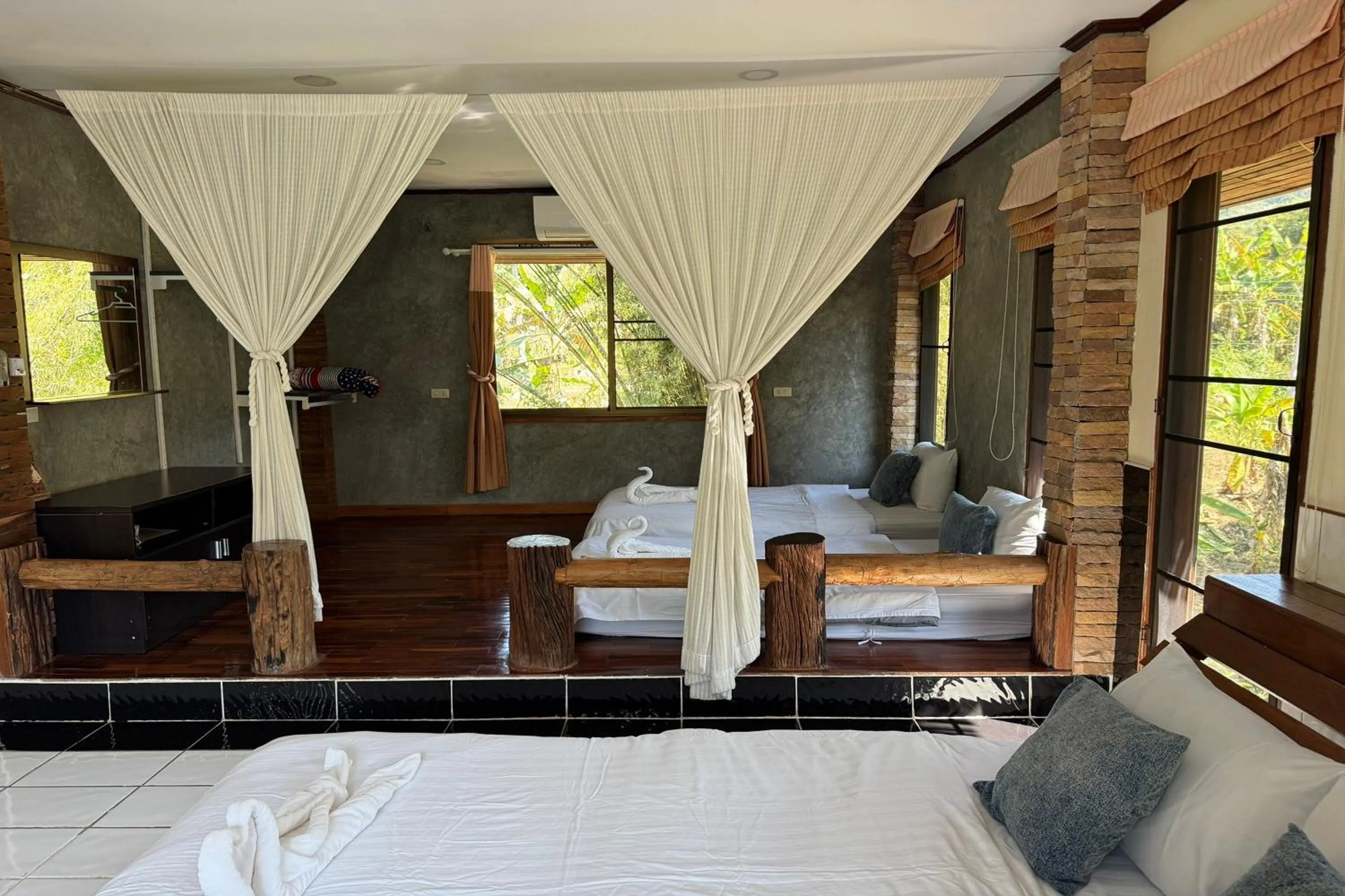 Bed in Tung Lakorn Farm