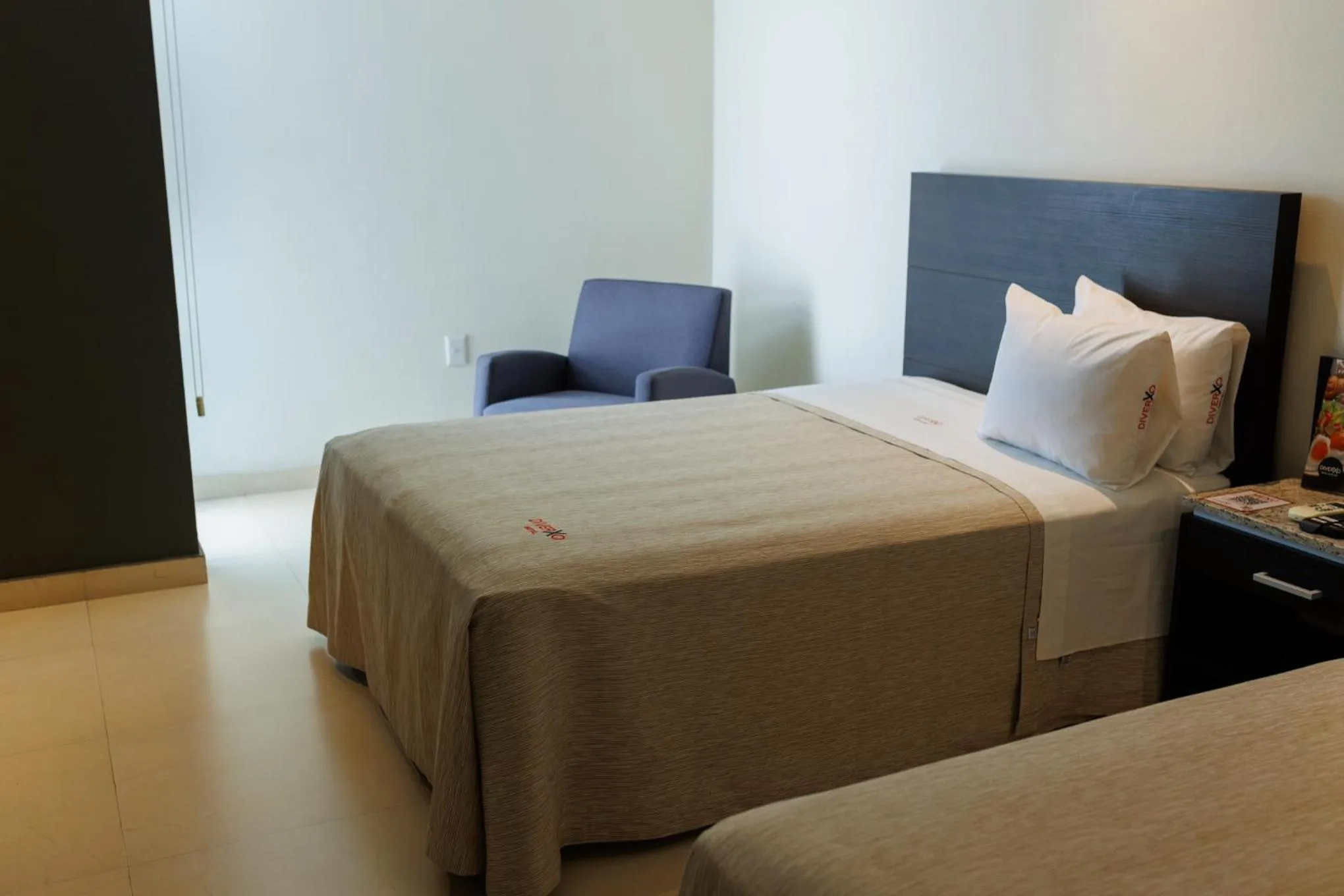 Bed in Diverxo Hotel & Villas