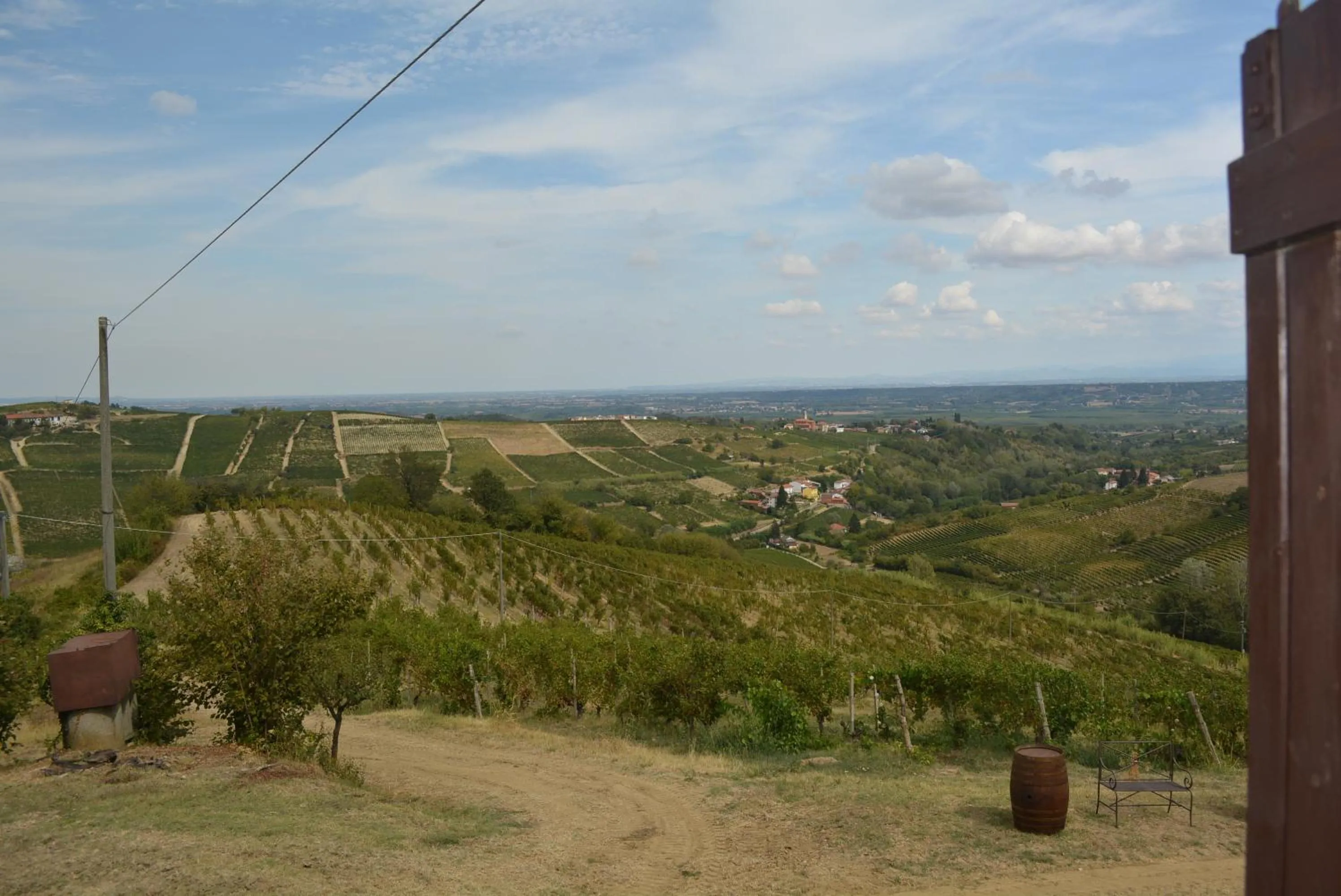 Natural landscape in Cascina Valtignosa Camere Con Vigna