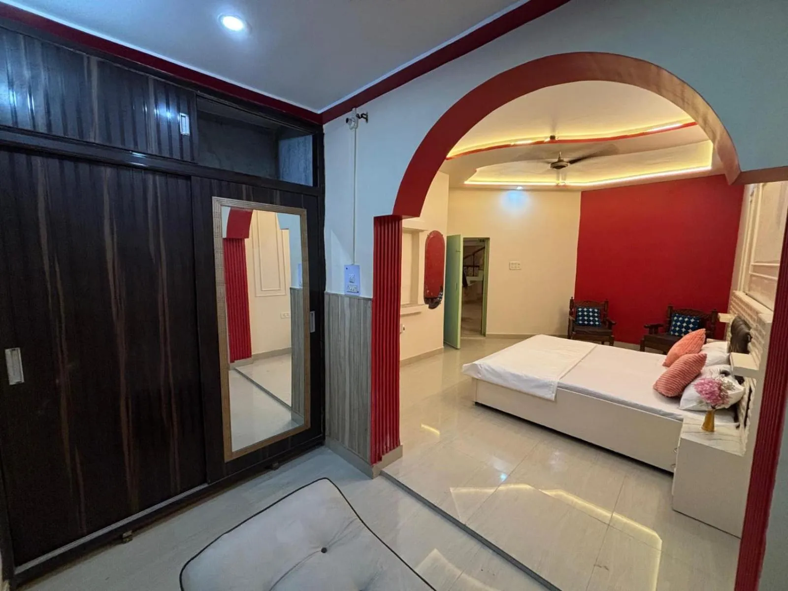 Bed in The Noor House homestay