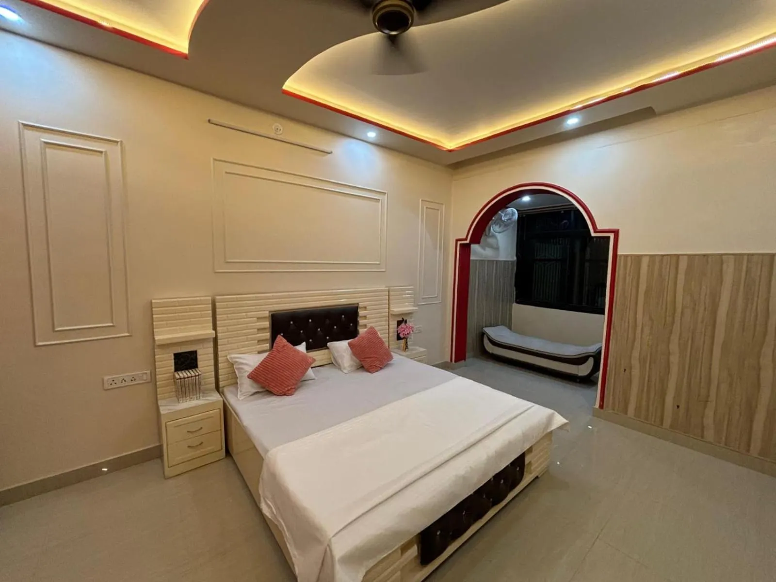 Bed in The Noor House homestay