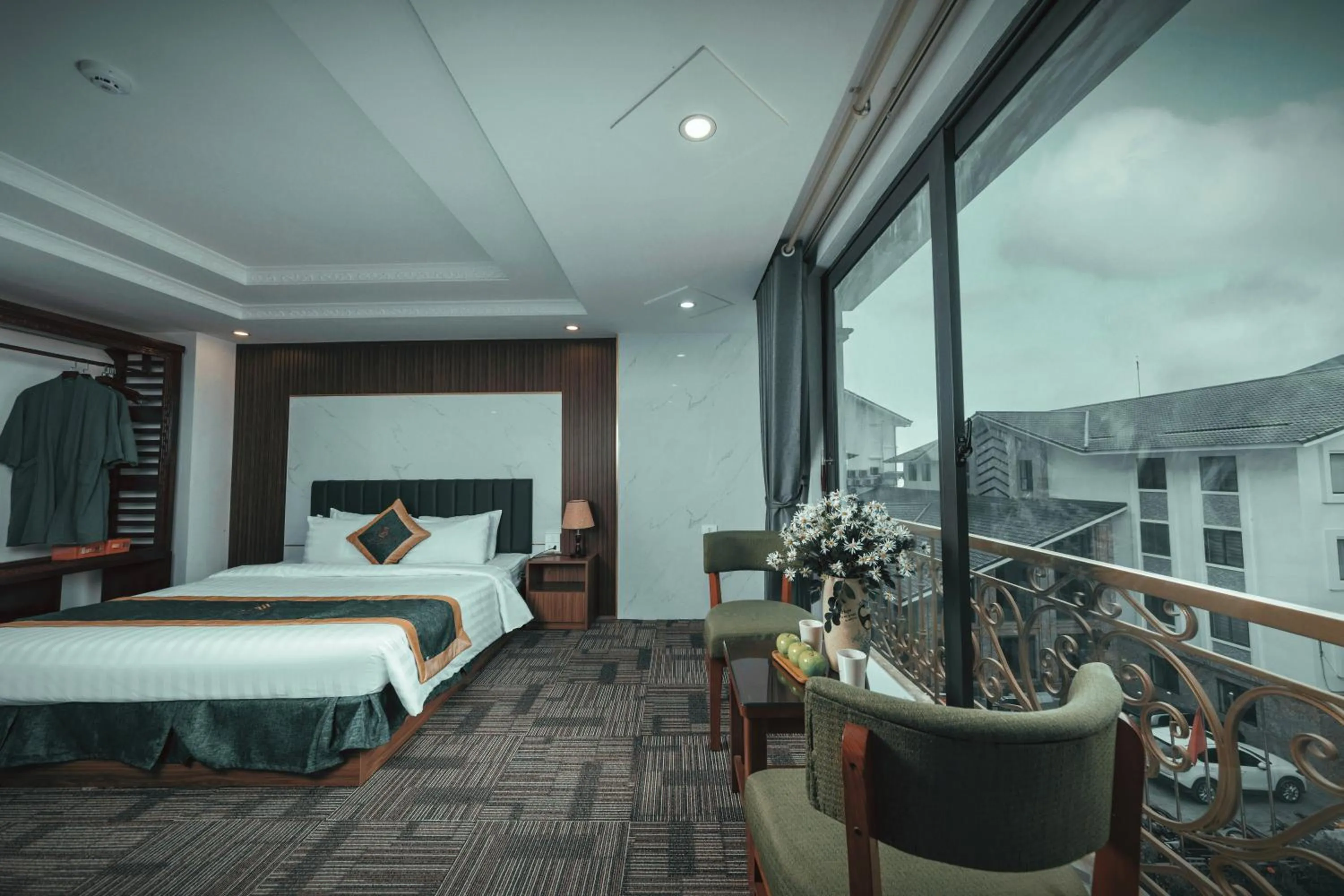 Photo of the whole room, Bed in Central Sapa March Hotel