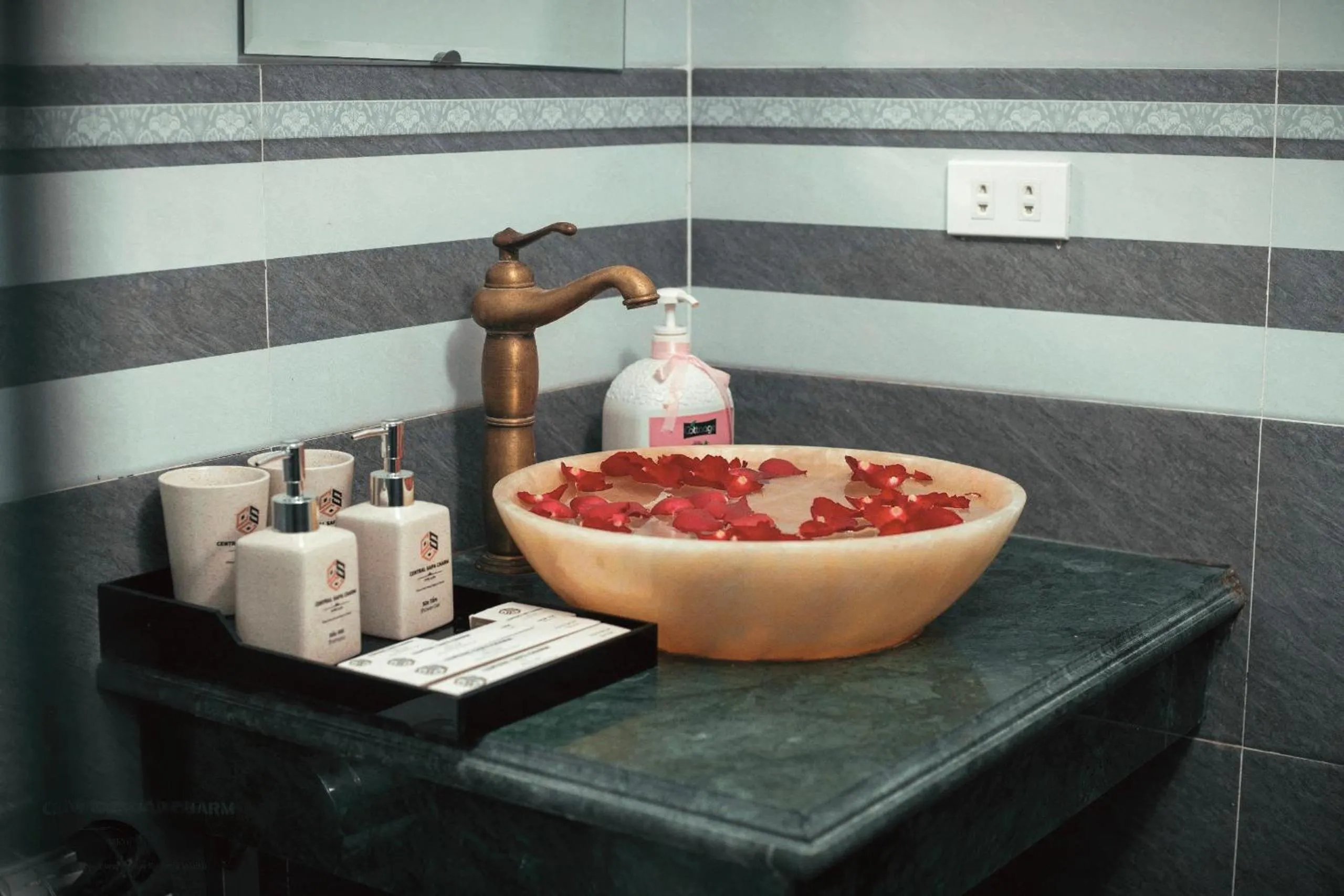 Shower in Central Sapa March Hotel