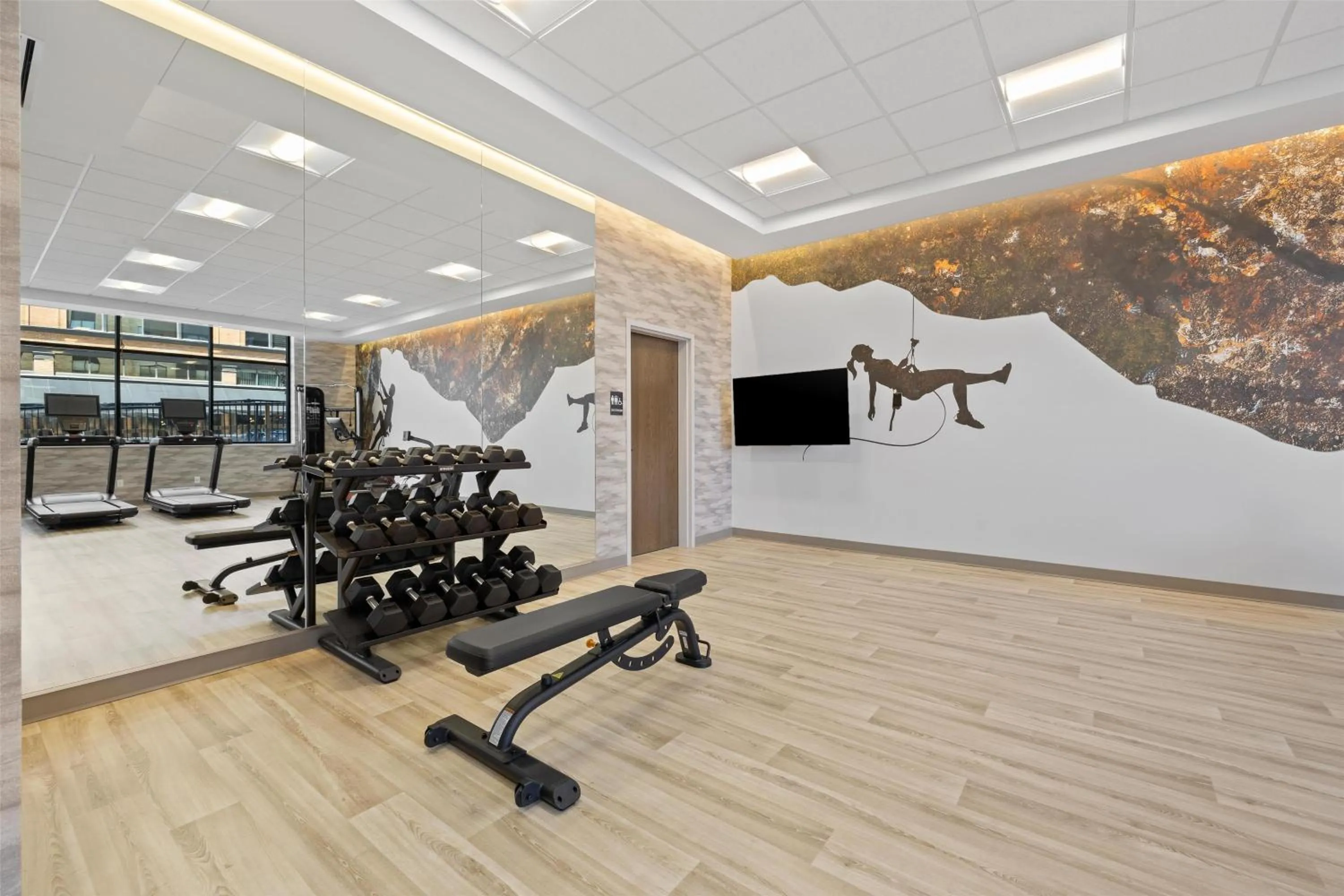 Fitness centre/facilities in Hyatt Place Rapid City/Downtown
