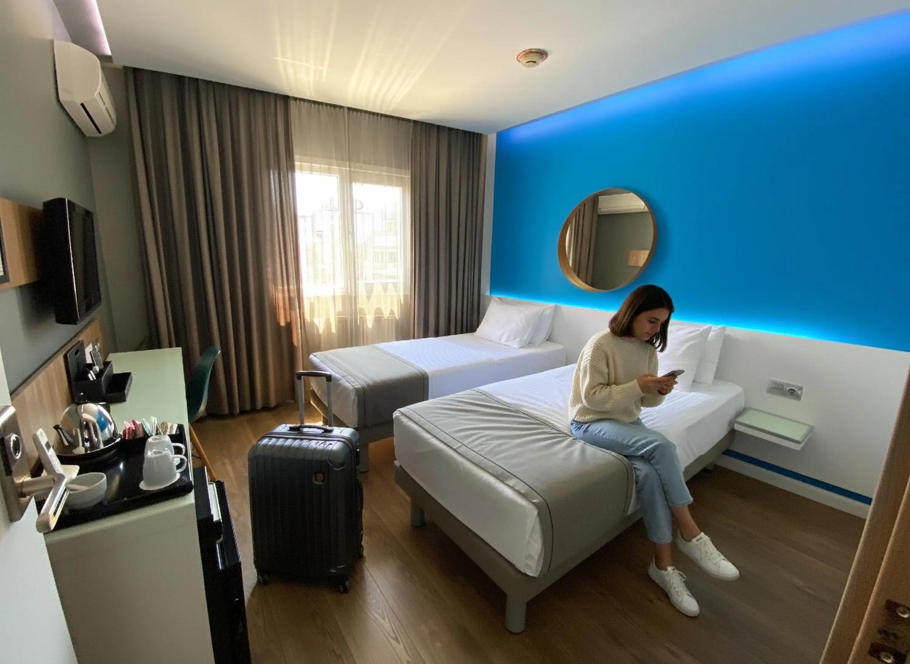 Photo of the whole room, Bed in My Dora Hotel