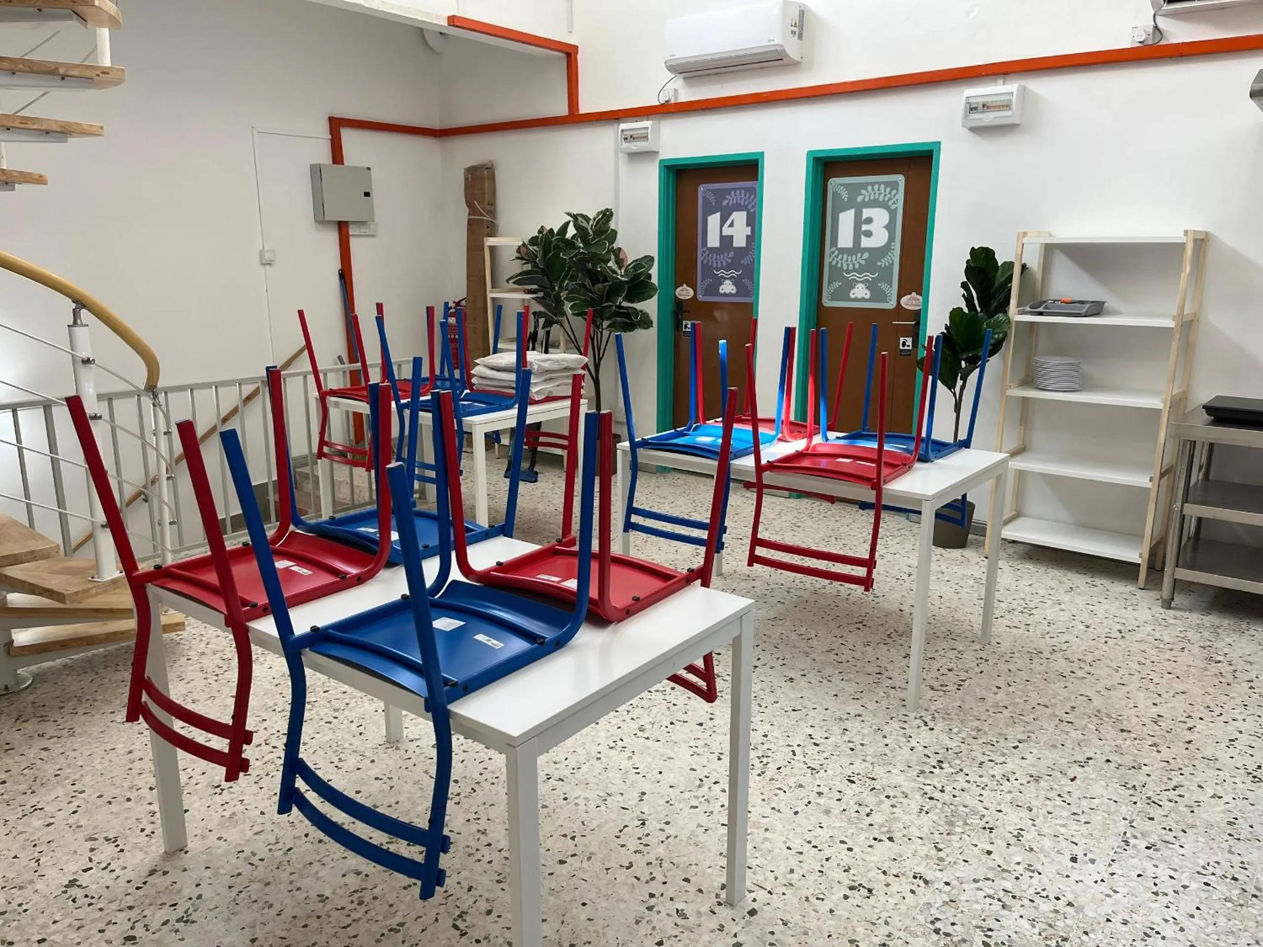 Dining area in Hippo House Taiping